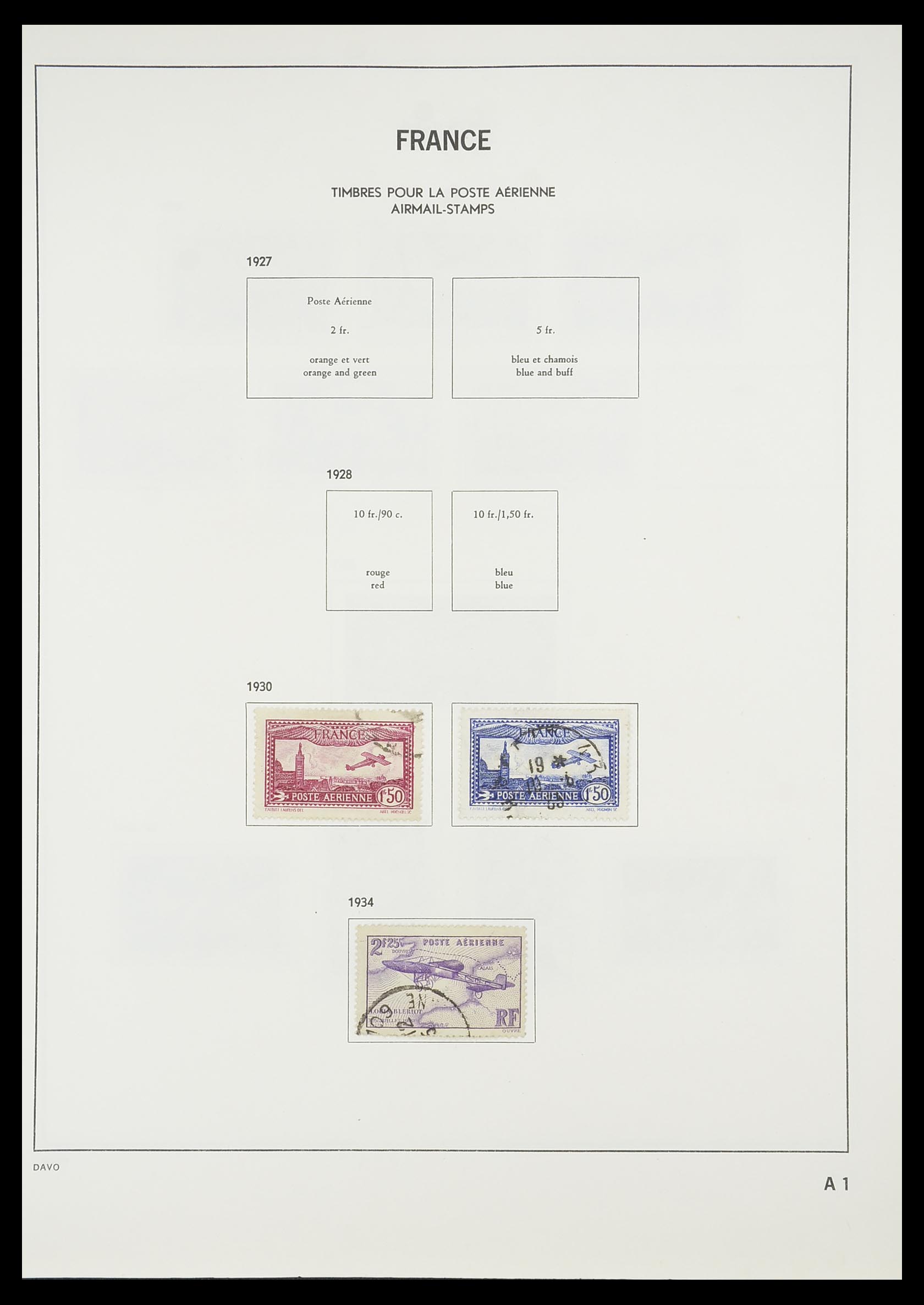 33819 199 - Postzegelverzameling 33819 Frankrijk 1849-1988.