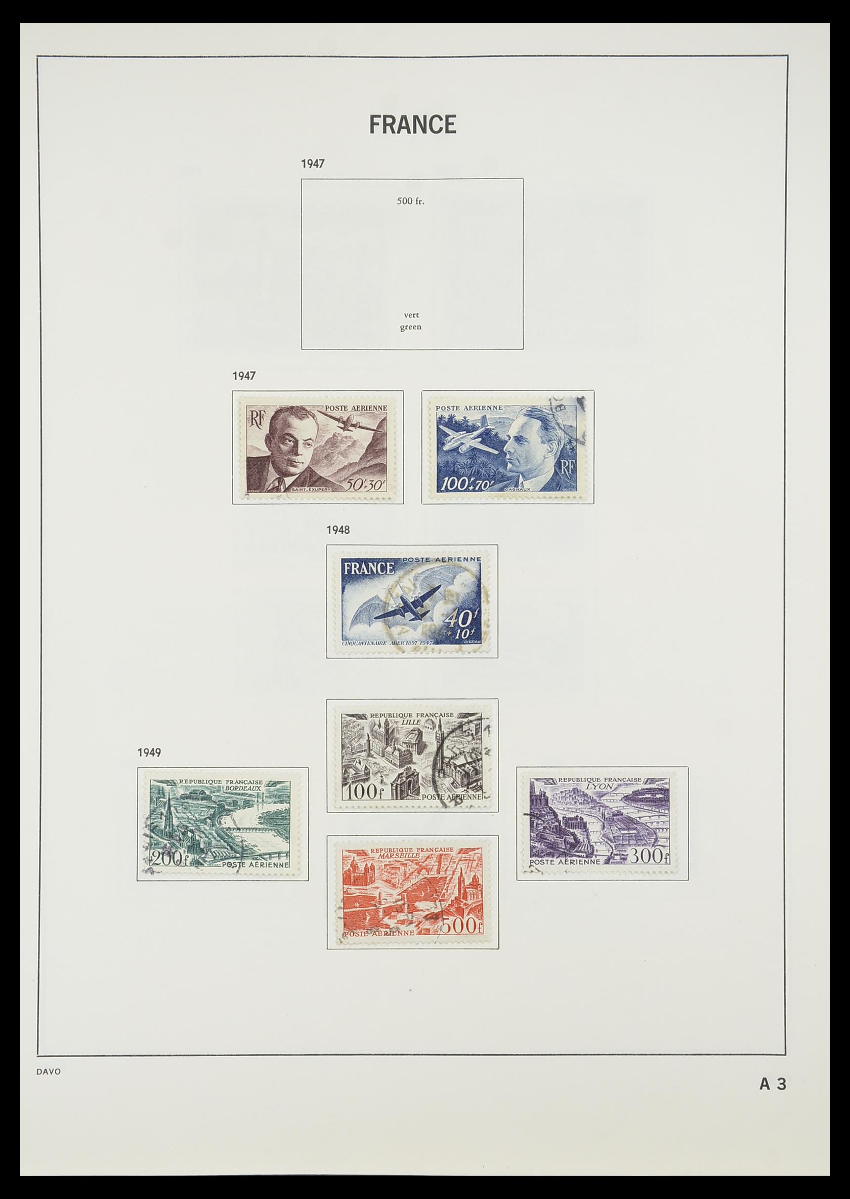 33819 201 - Postzegelverzameling 33819 Frankrijk 1849-1988.