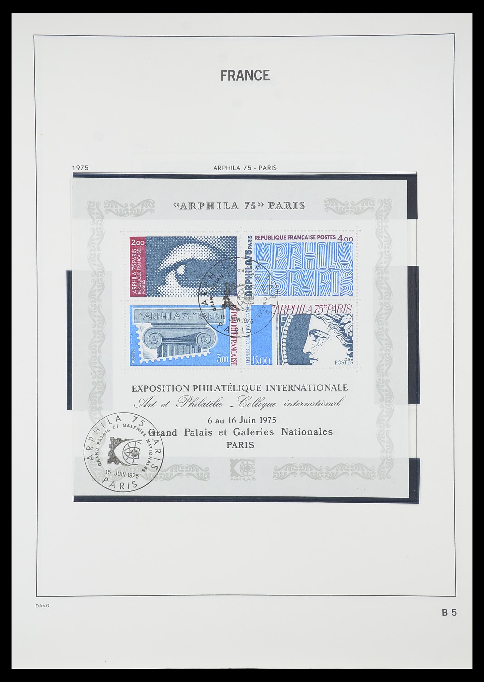 33819 210 - Postzegelverzameling 33819 Frankrijk 1849-1988.