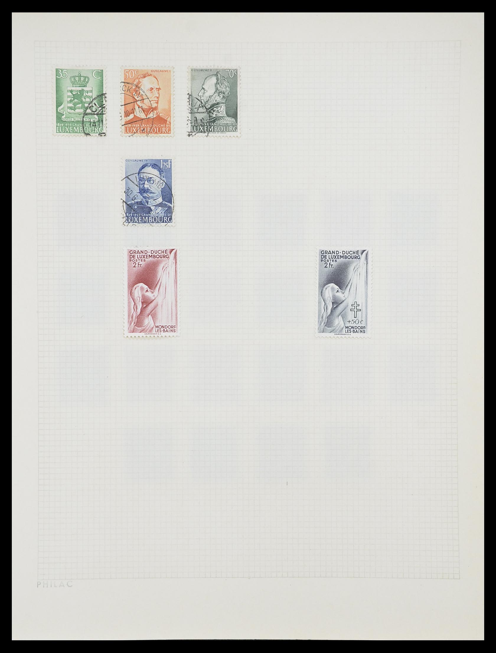 33820 016 - Postzegelverzameling 33820 Luxemburg 1880-2000.