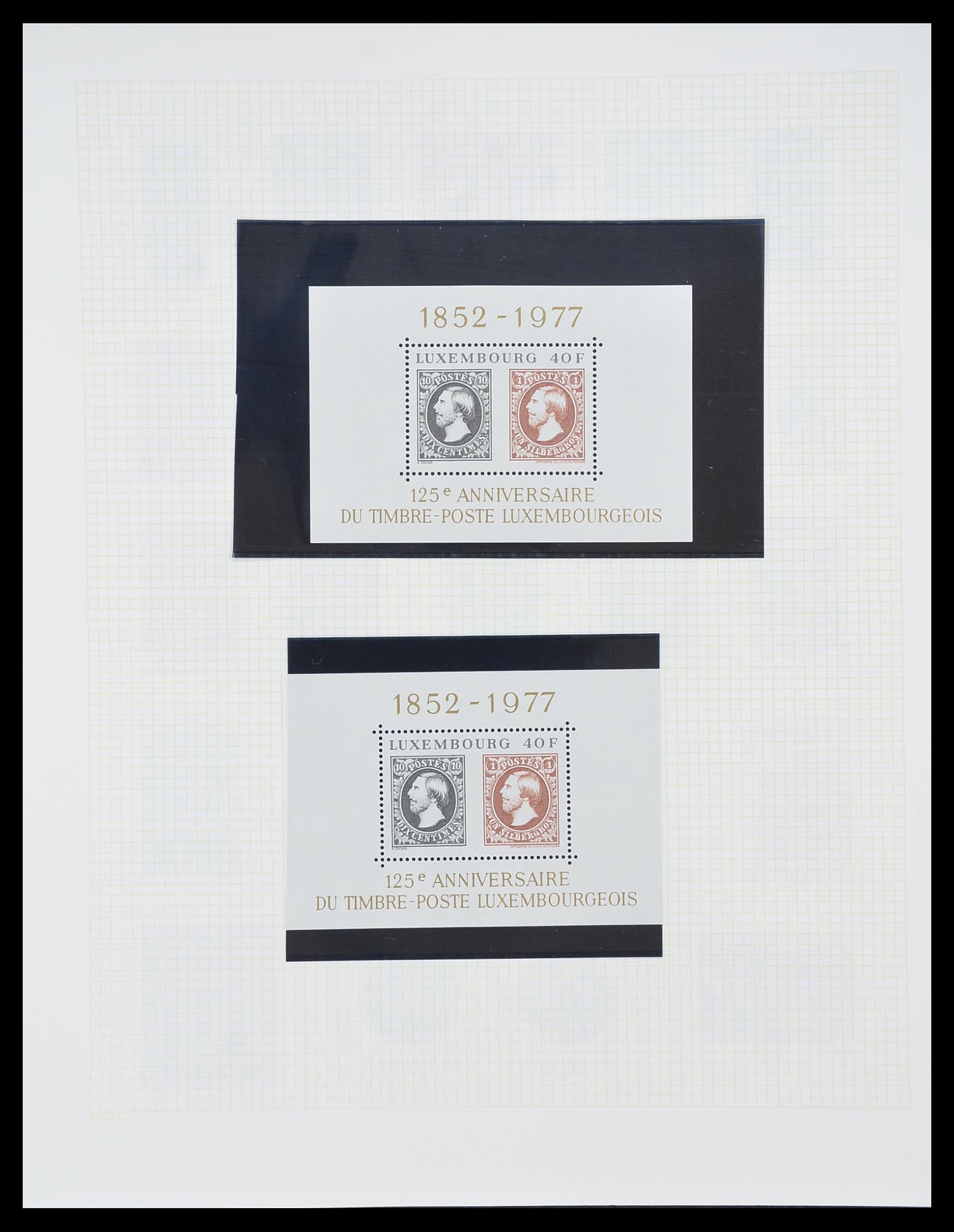 33820 049 - Postzegelverzameling 33820 Luxemburg 1880-2000.