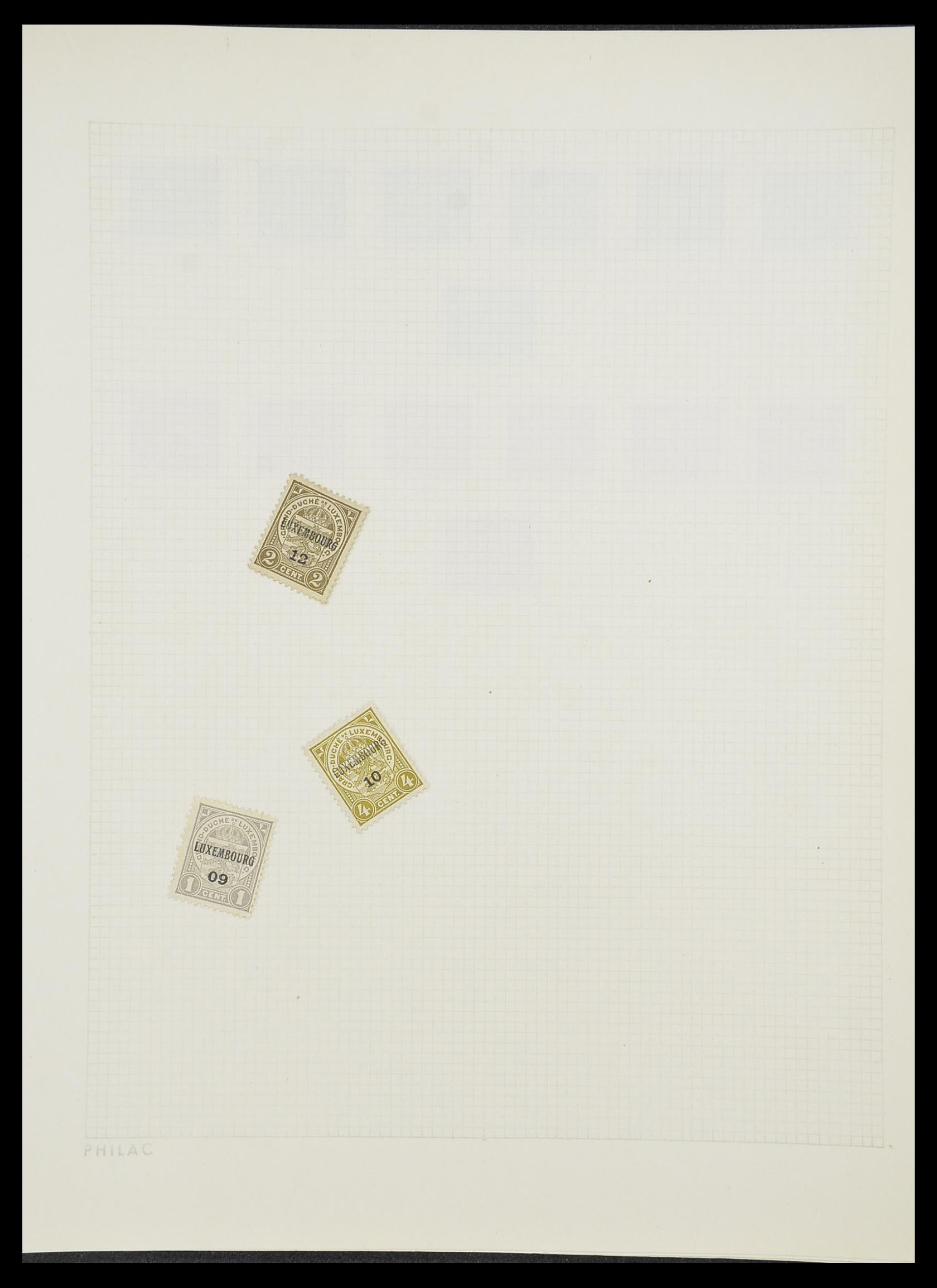 33820 092 - Postzegelverzameling 33820 Luxemburg 1880-2000.