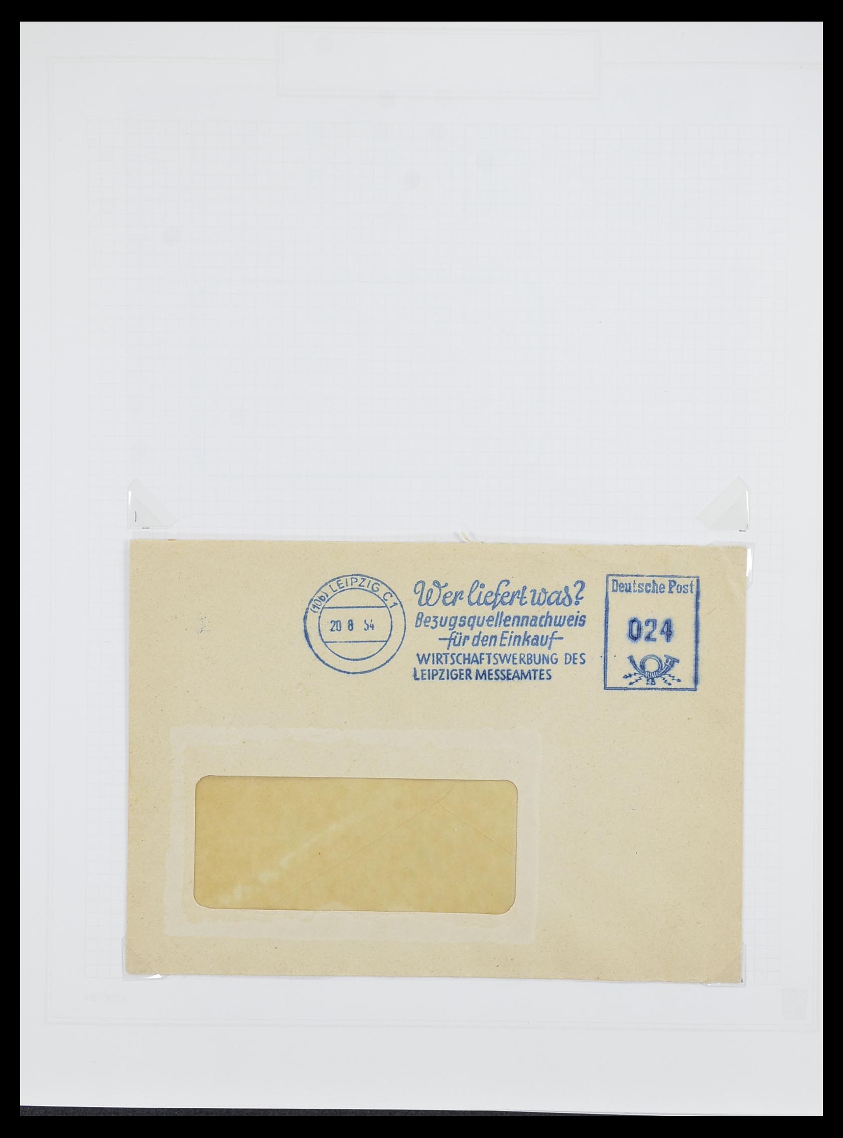 33821 002 - Postzegelverzameling 33821 DDR dienst.