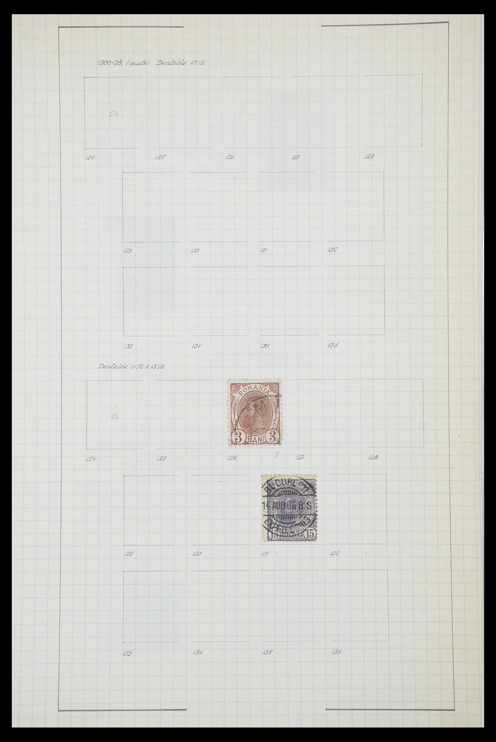 33822 012 - Postzegelverzameling 33822 Roemenië 1862-1940.
