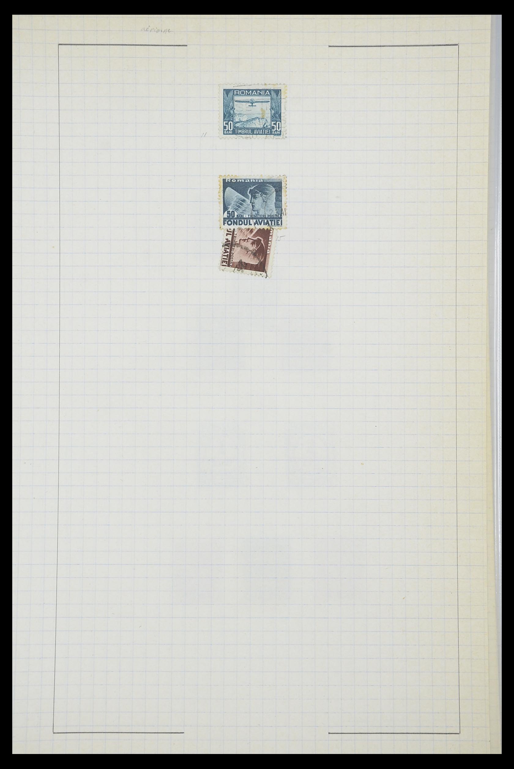 33822 032 - Postzegelverzameling 33822 Roemenië 1862-1940.