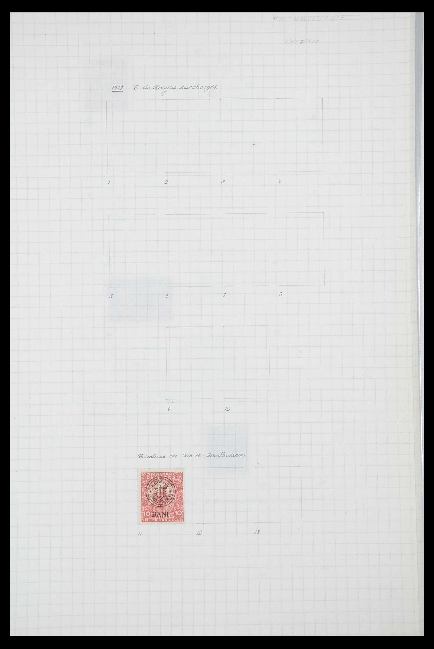 33822 035 - Postzegelverzameling 33822 Roemenië 1862-1940.