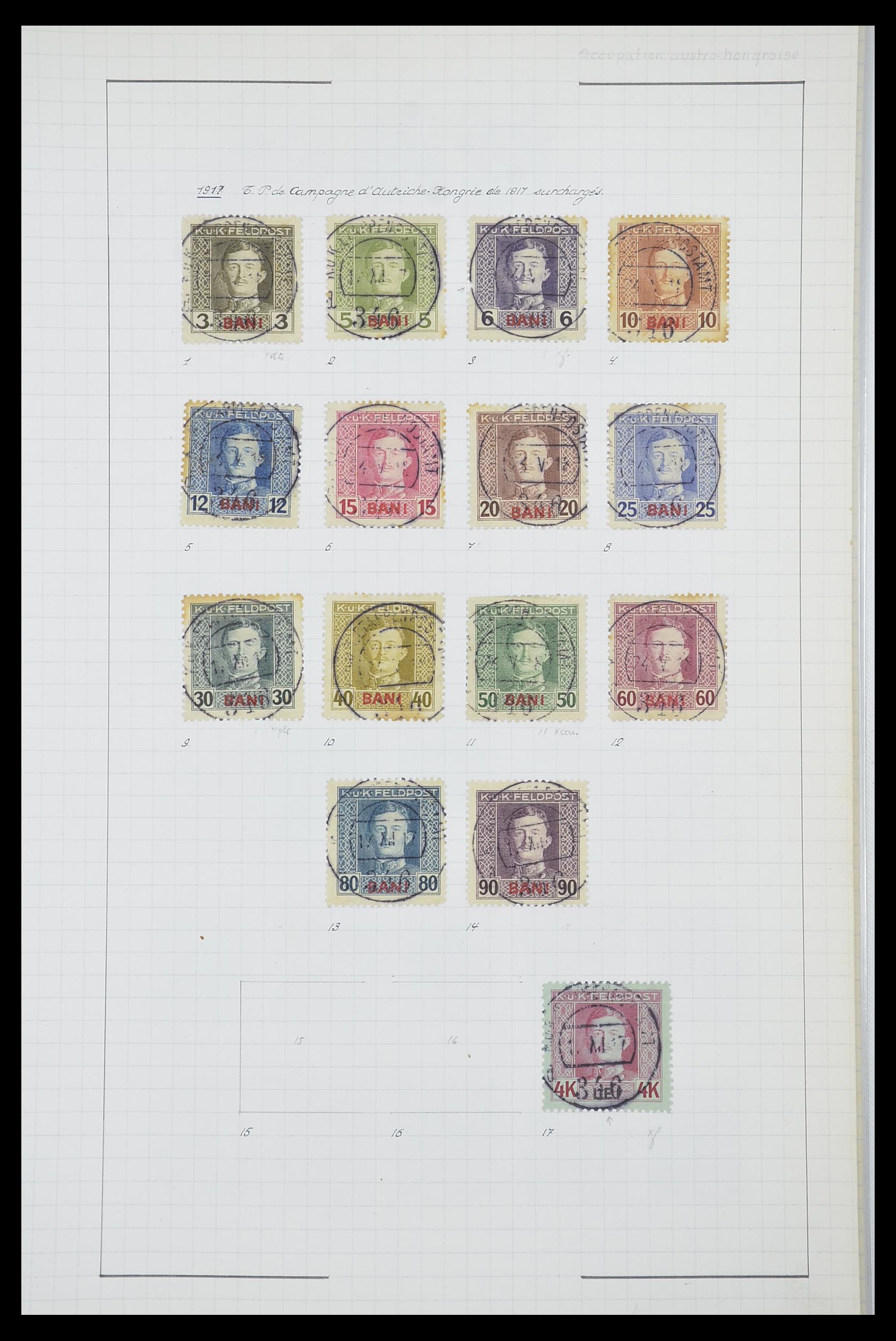 33822 043 - Postzegelverzameling 33822 Roemenië 1862-1940.