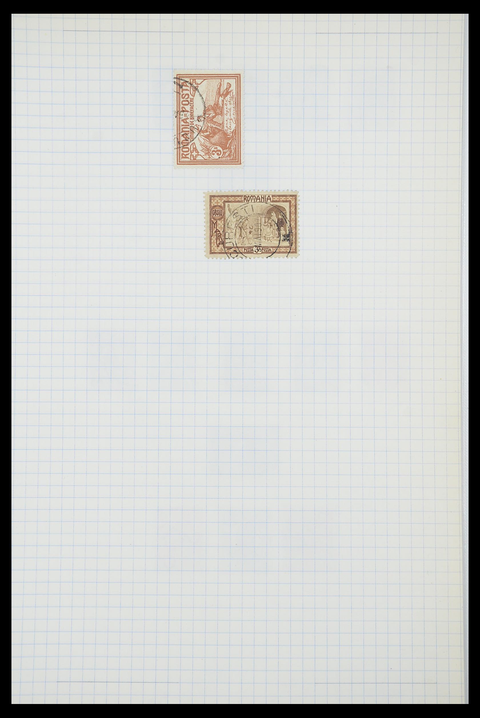 33822 047 - Postzegelverzameling 33822 Roemenië 1862-1940.