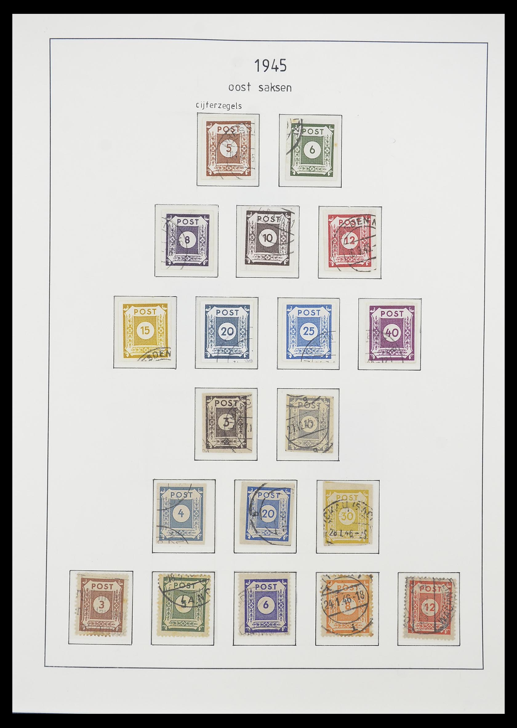 33824 005 - Stamp collection 33824 DDR 1949-1990.