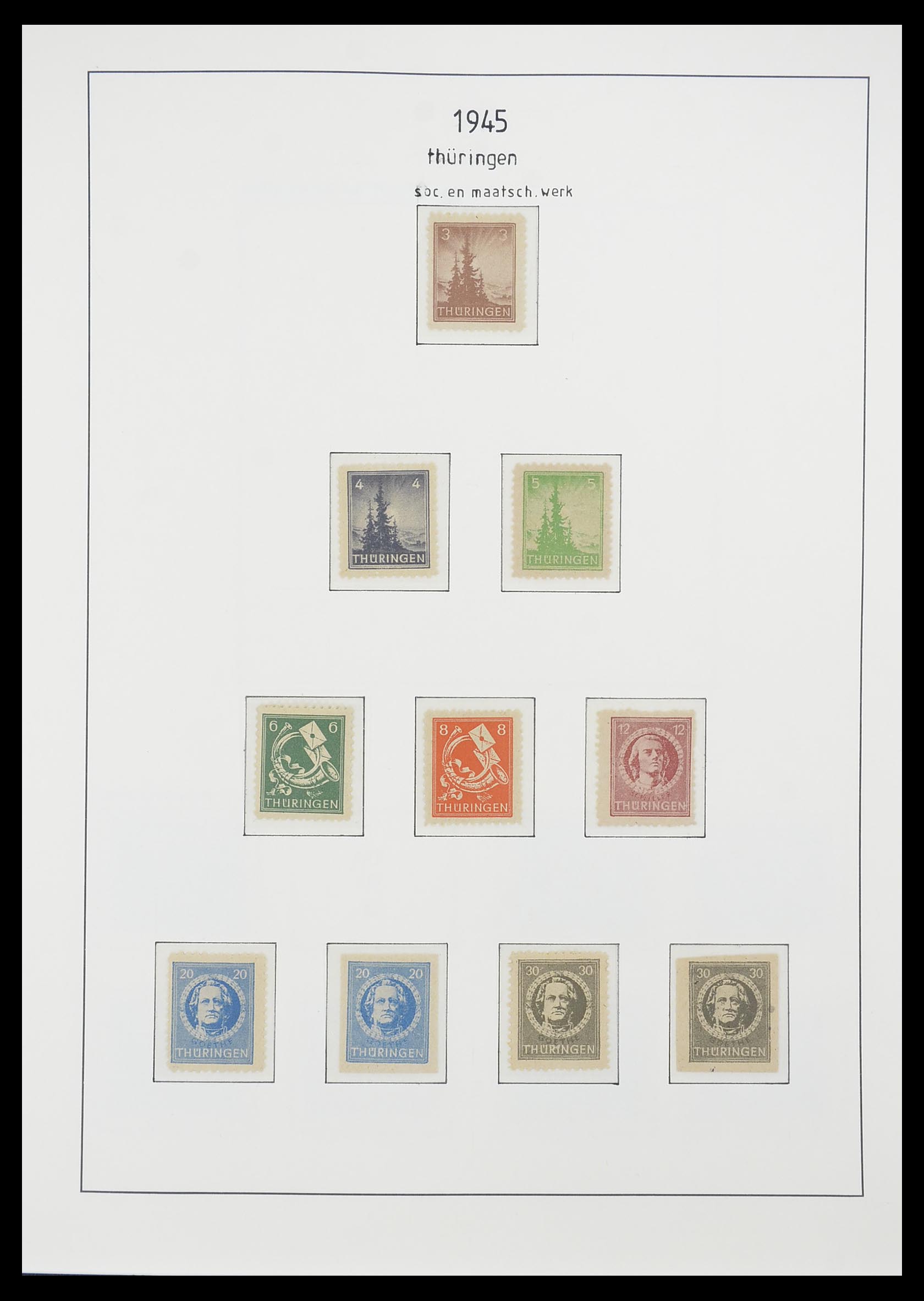 33824 008 - Stamp collection 33824 DDR 1949-1990.