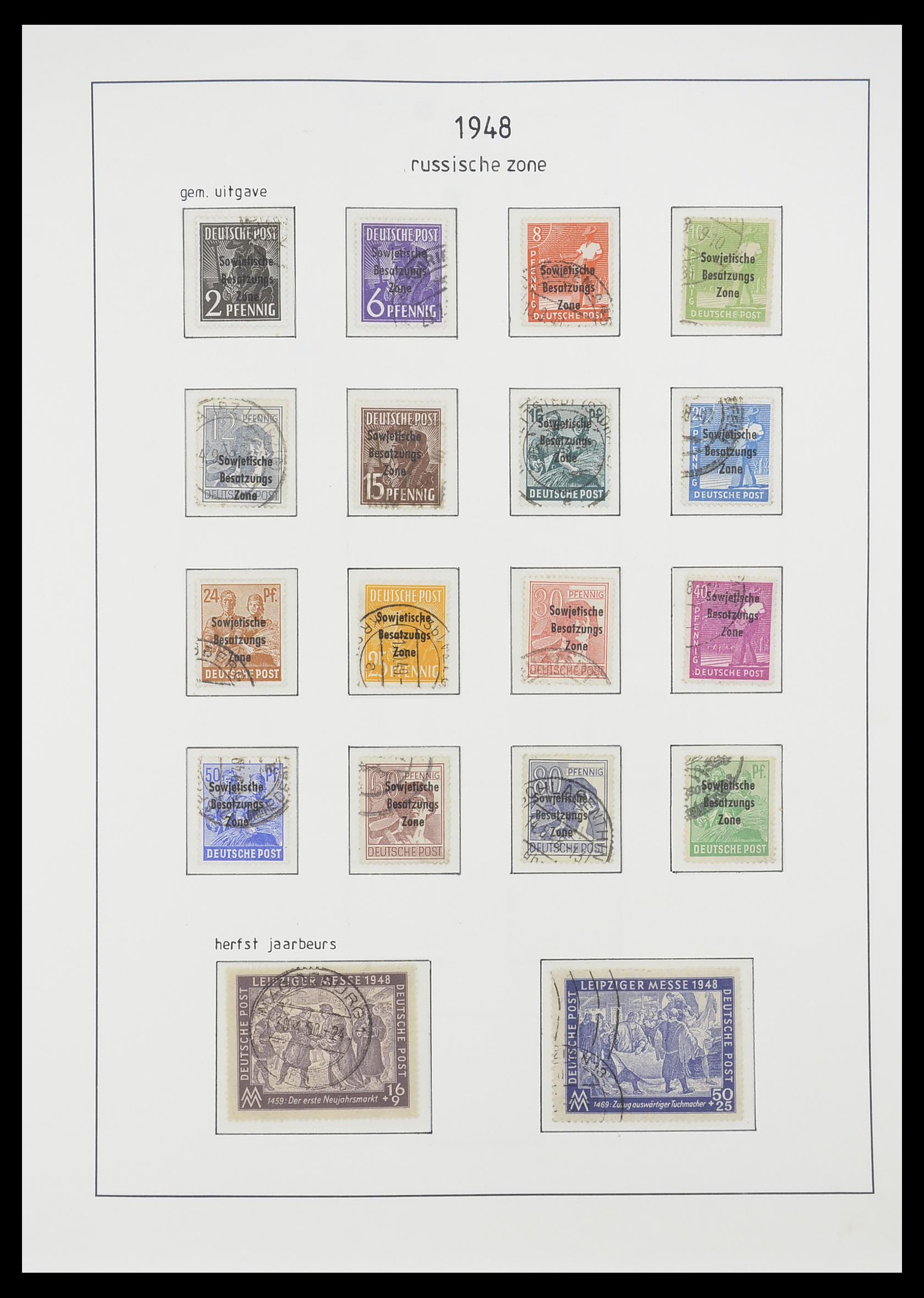 33824 014 - Stamp collection 33824 DDR 1949-1990.