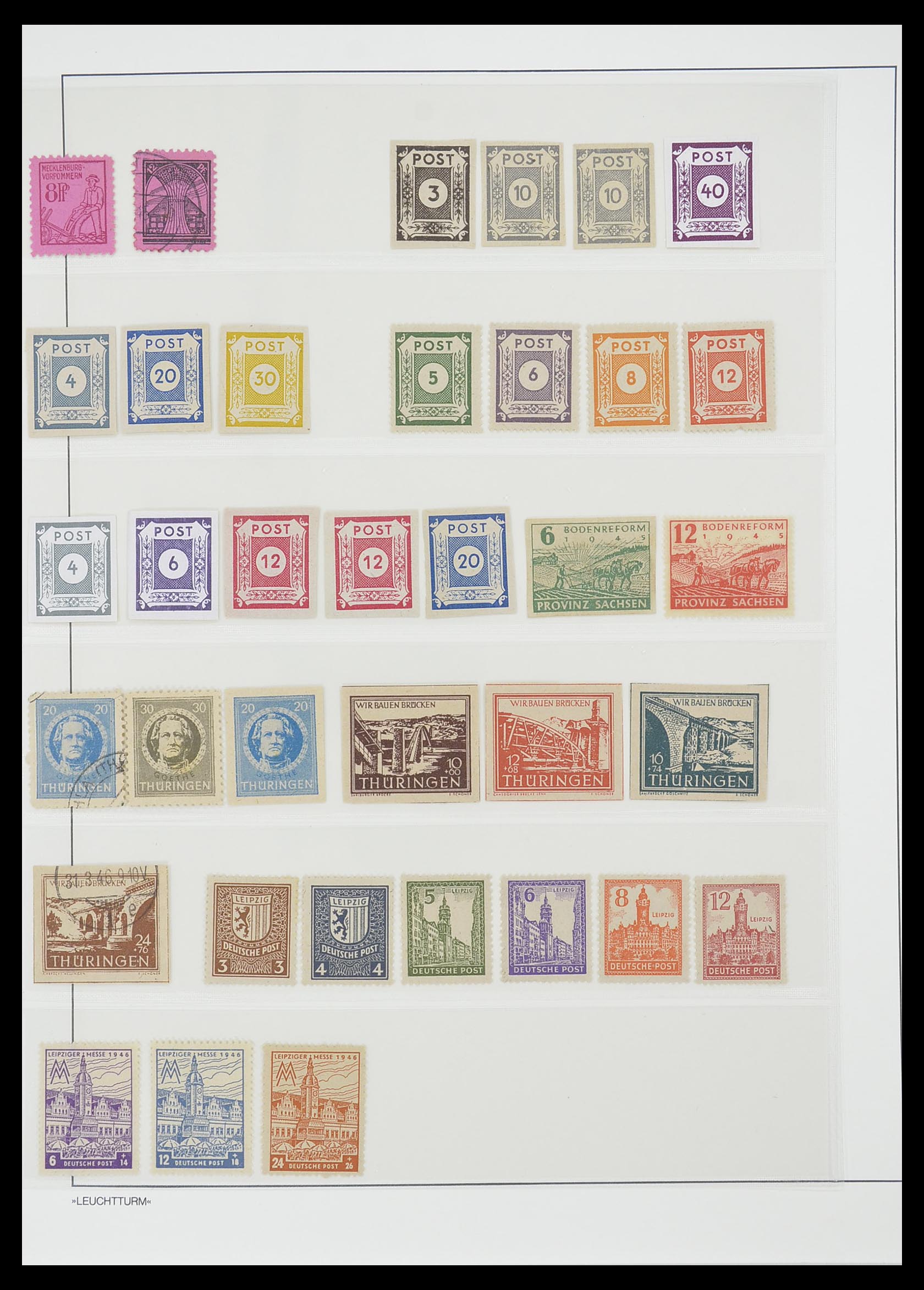 33824 018 - Stamp collection 33824 DDR 1949-1990.