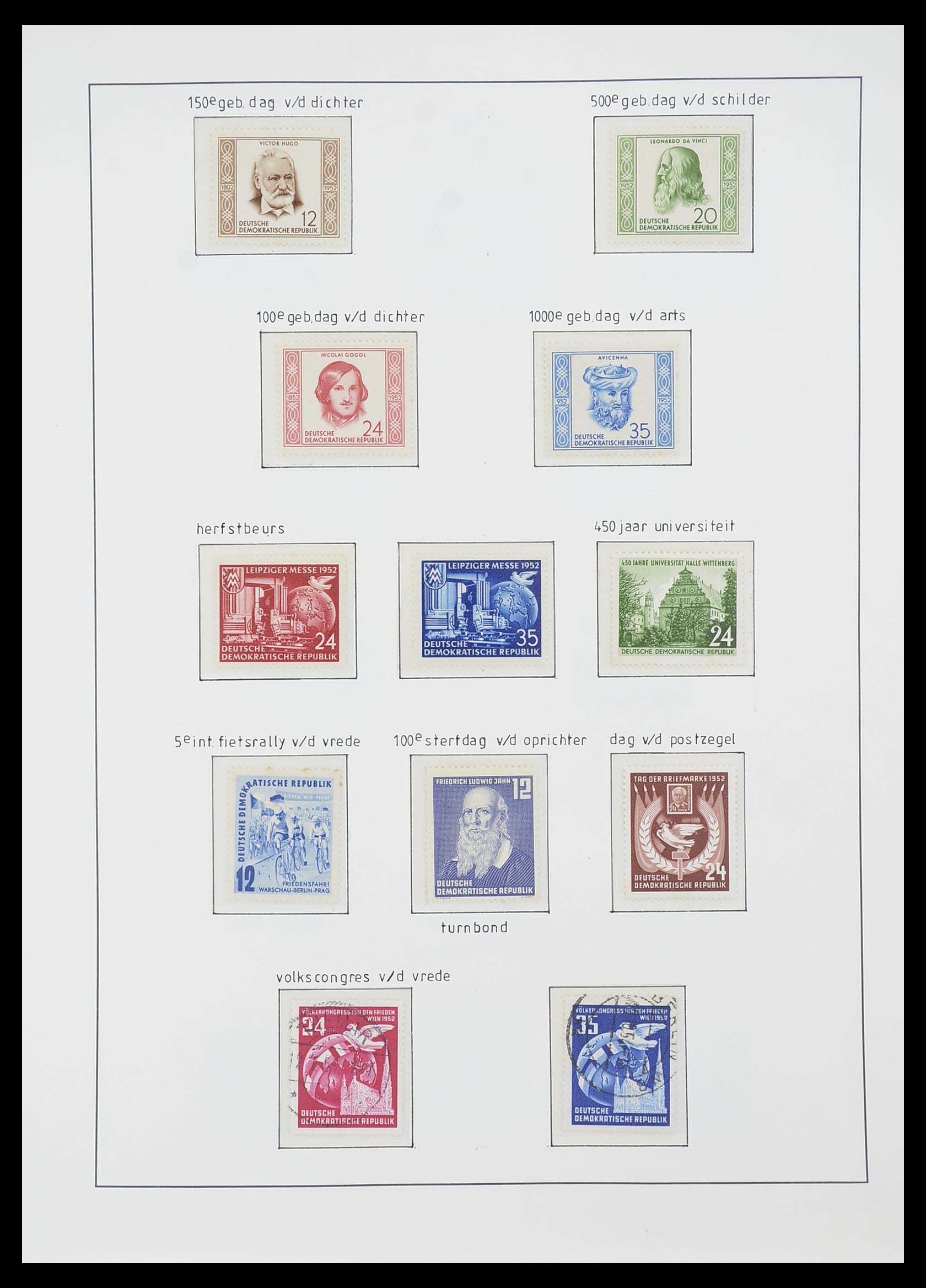 33824 027 - Stamp collection 33824 DDR 1949-1990.