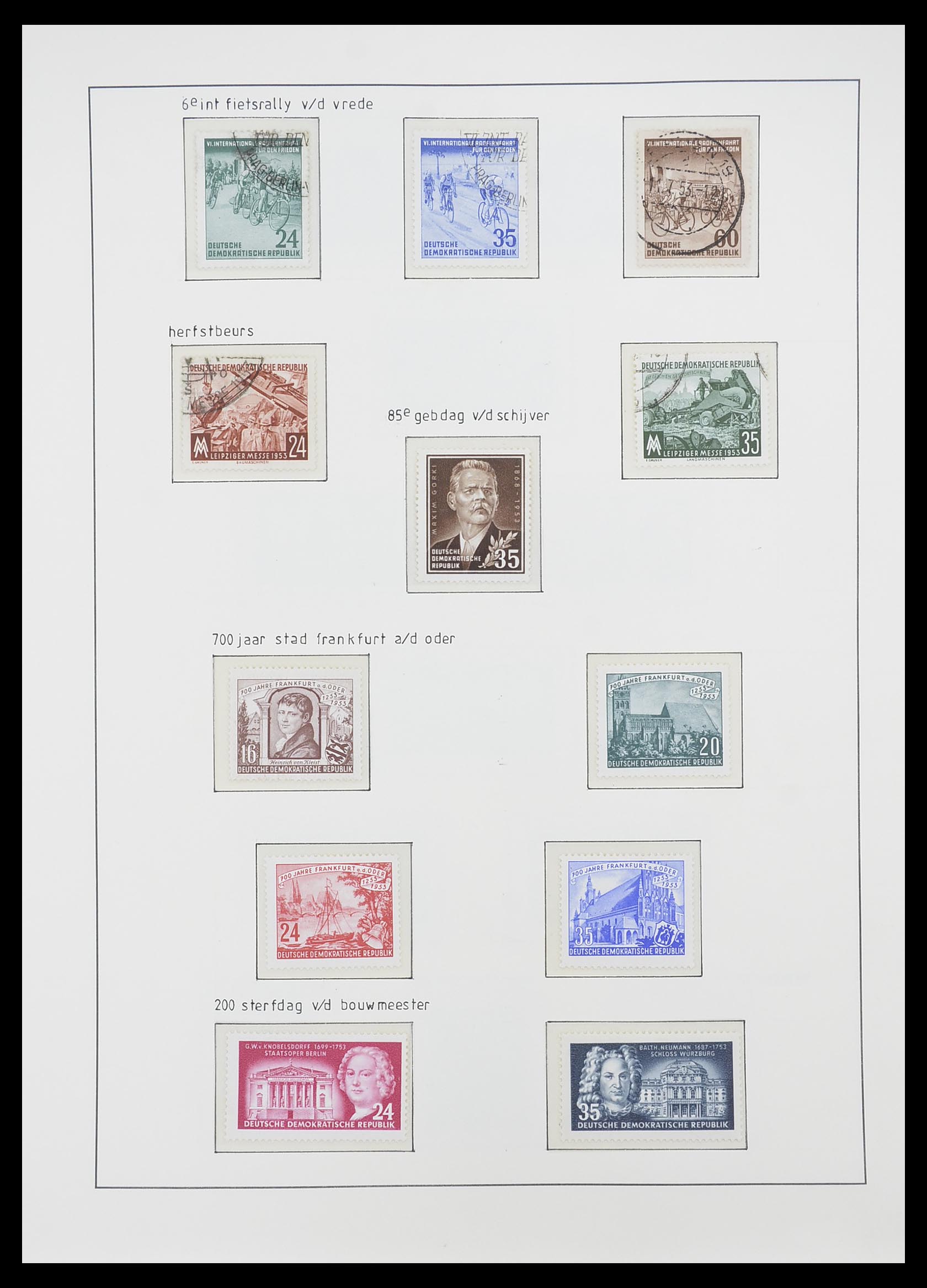 33824 029 - Stamp collection 33824 DDR 1949-1990.