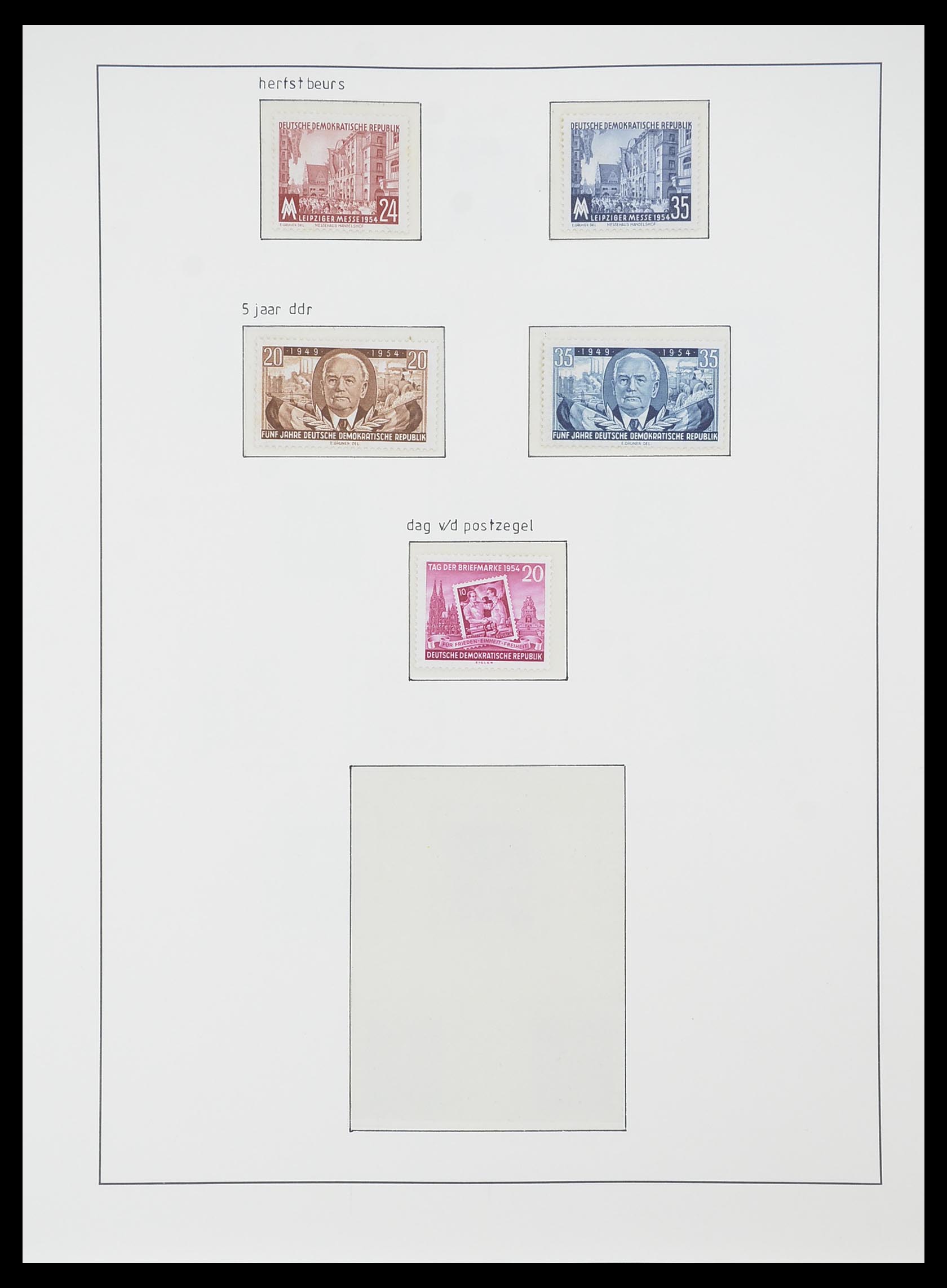33824 036 - Postzegelverzameling 33824 DDR 1949-1990.