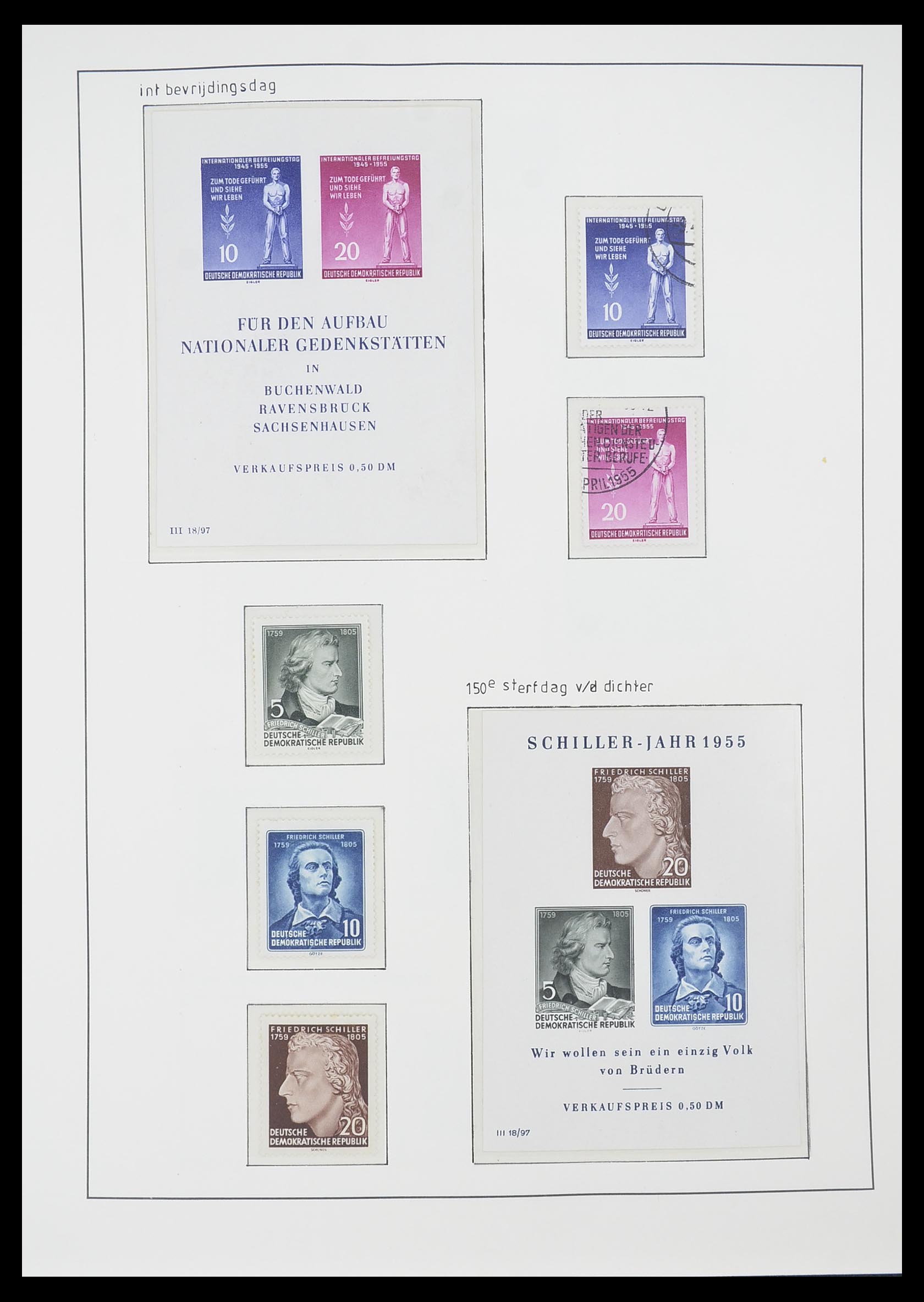 33824 039 - Stamp collection 33824 DDR 1949-1990.