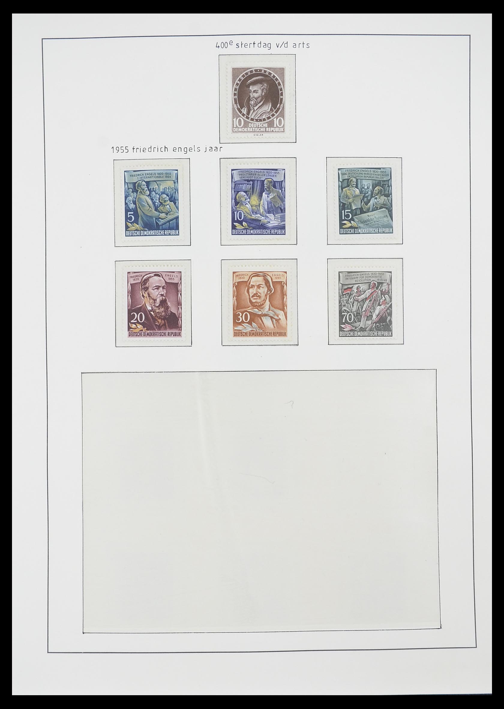 33824 041 - Stamp collection 33824 DDR 1949-1990.