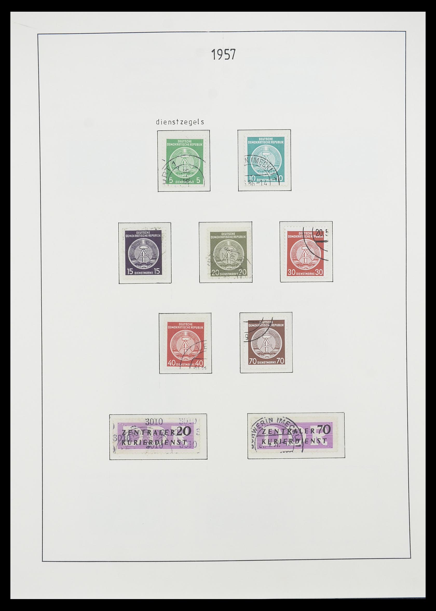 33824 050 - Stamp collection 33824 DDR 1949-1990.
