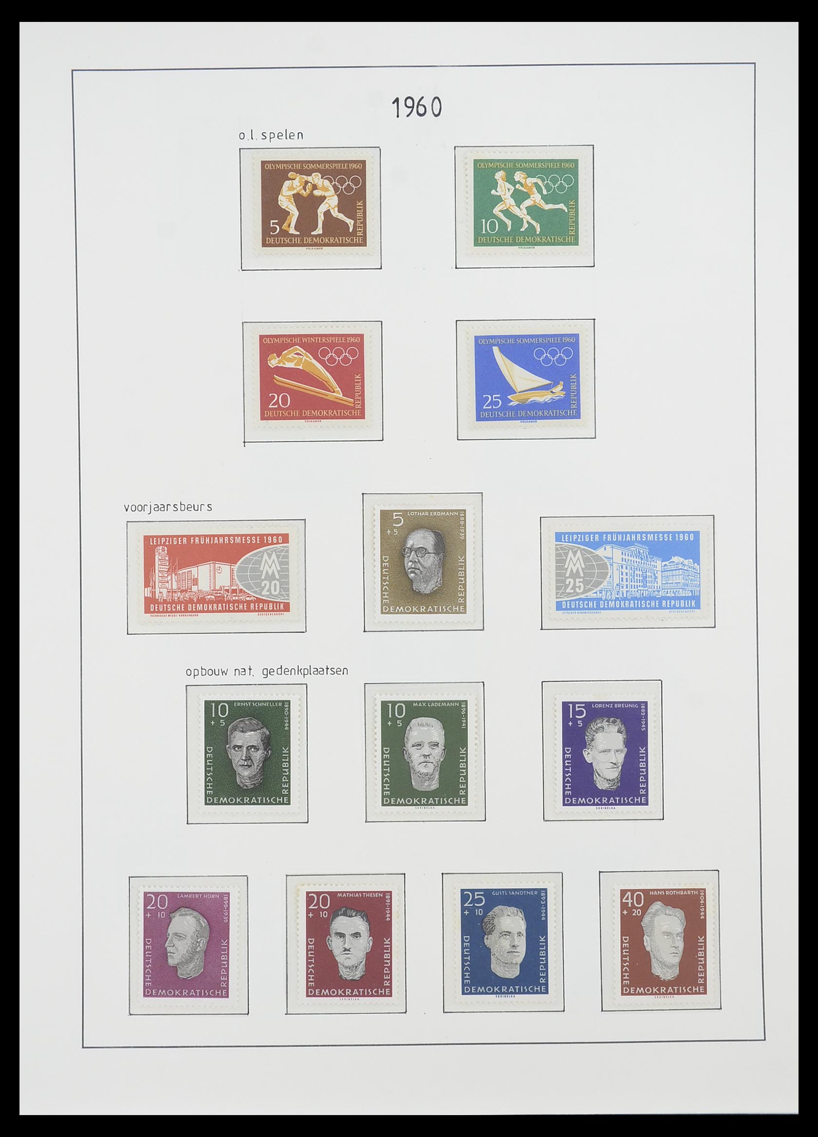 33824 066 - Stamp collection 33824 DDR 1949-1990.