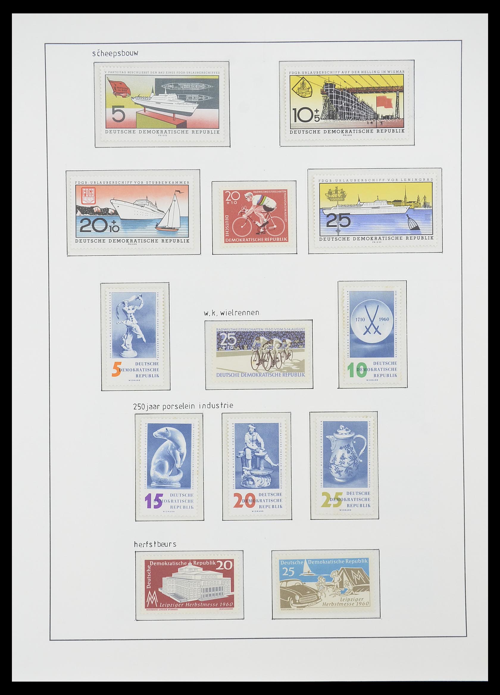 33824 068 - Stamp collection 33824 DDR 1949-1990.