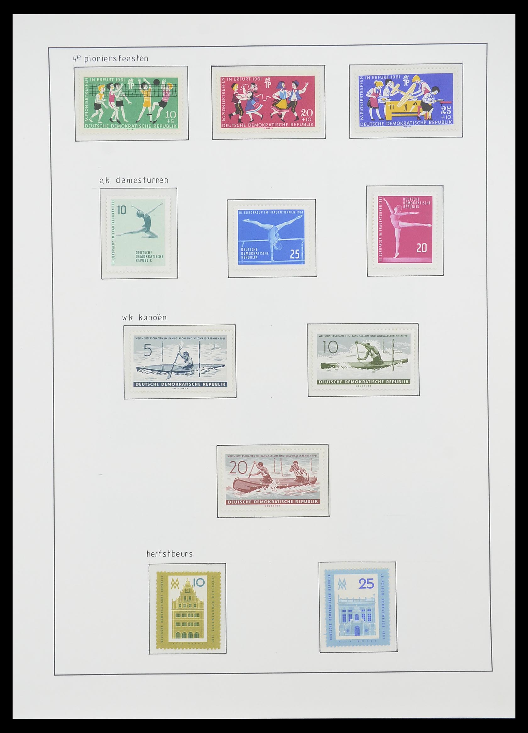 33824 073 - Stamp collection 33824 DDR 1949-1990.