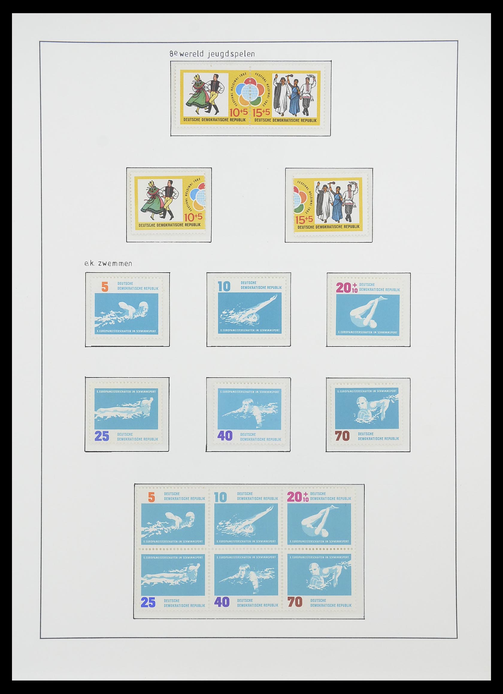 33824 079 - Postzegelverzameling 33824 DDR 1949-1990.