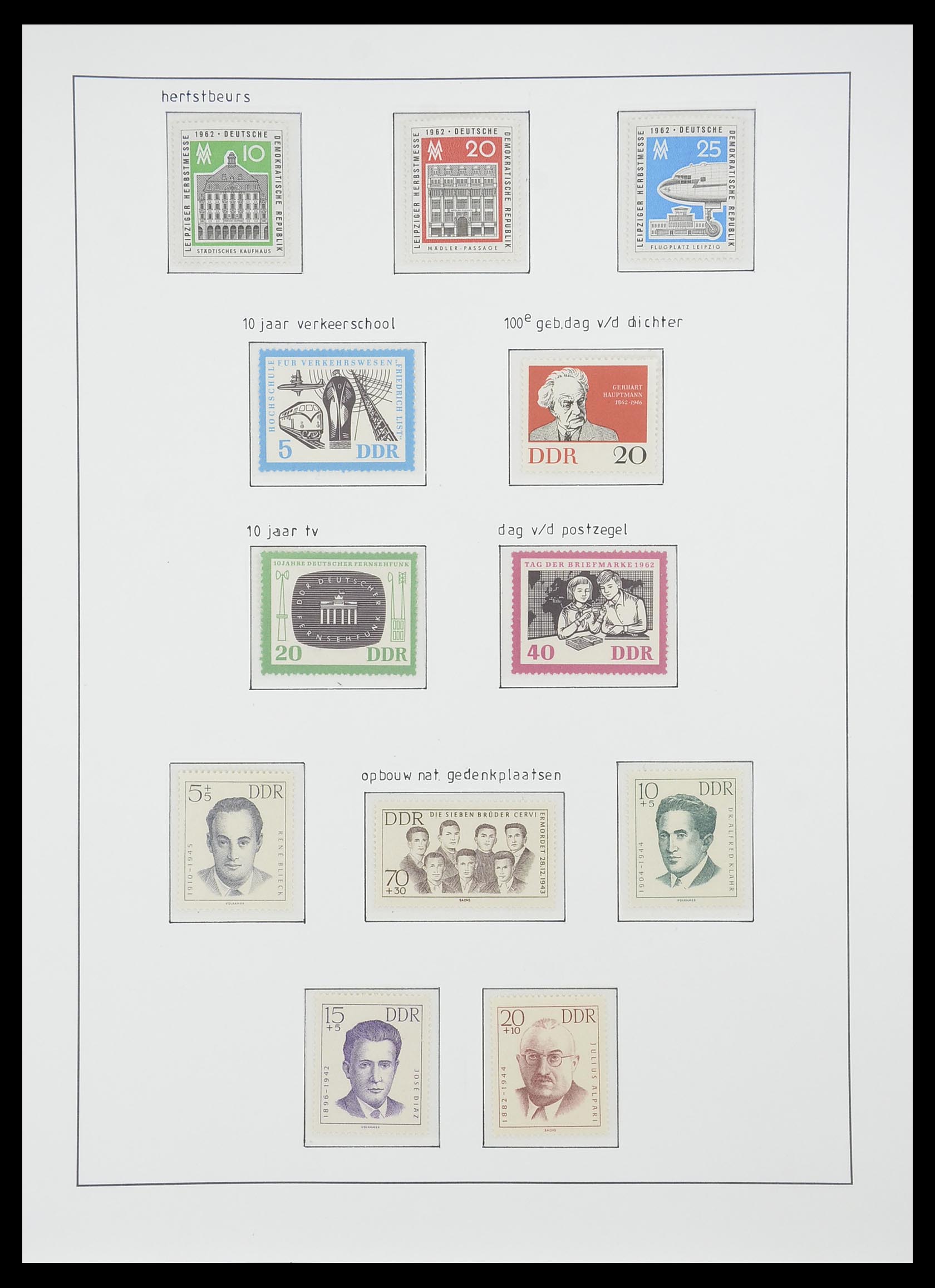 33824 081 - Postzegelverzameling 33824 DDR 1949-1990.