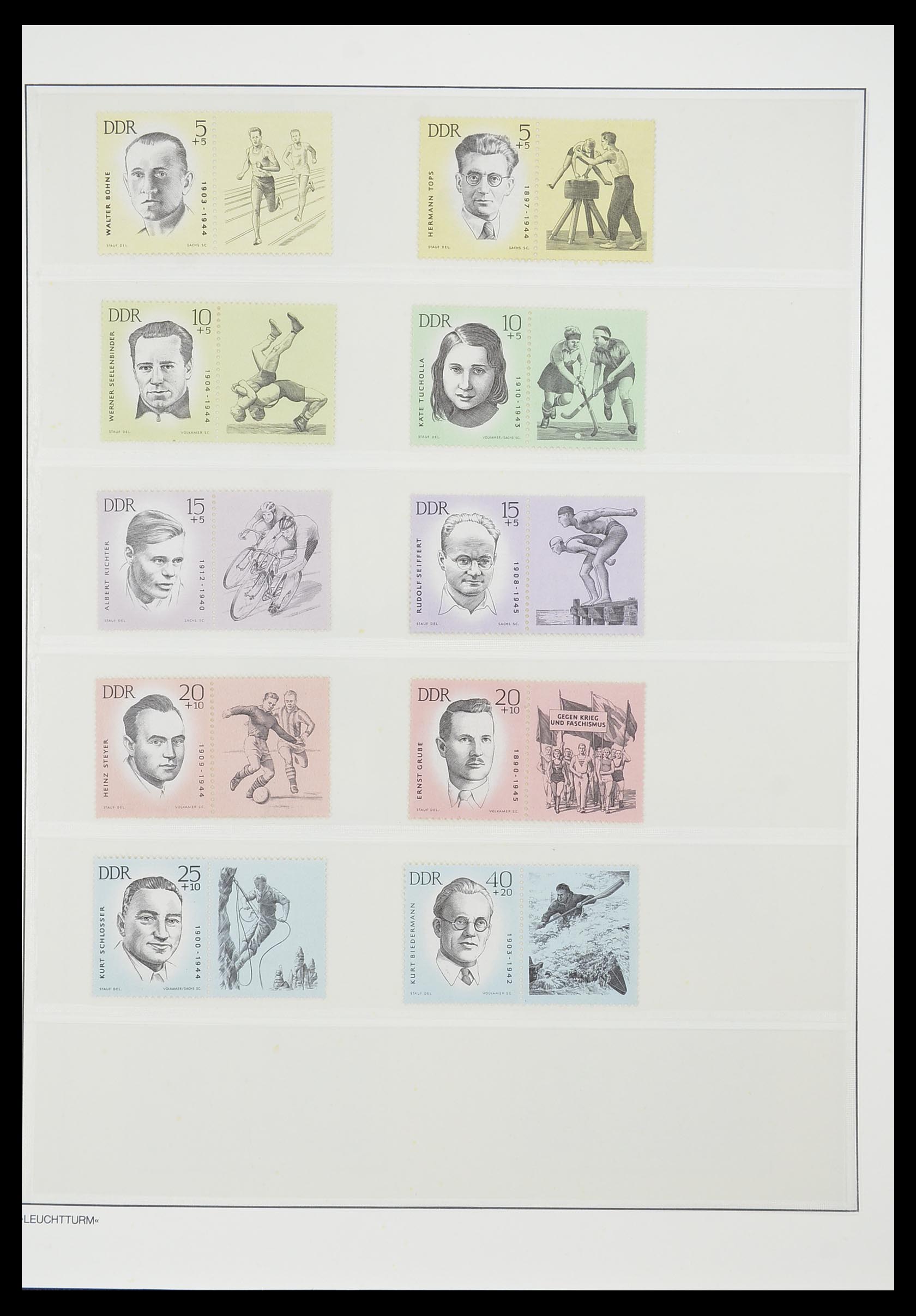 33824 086 - Postzegelverzameling 33824 DDR 1949-1990.