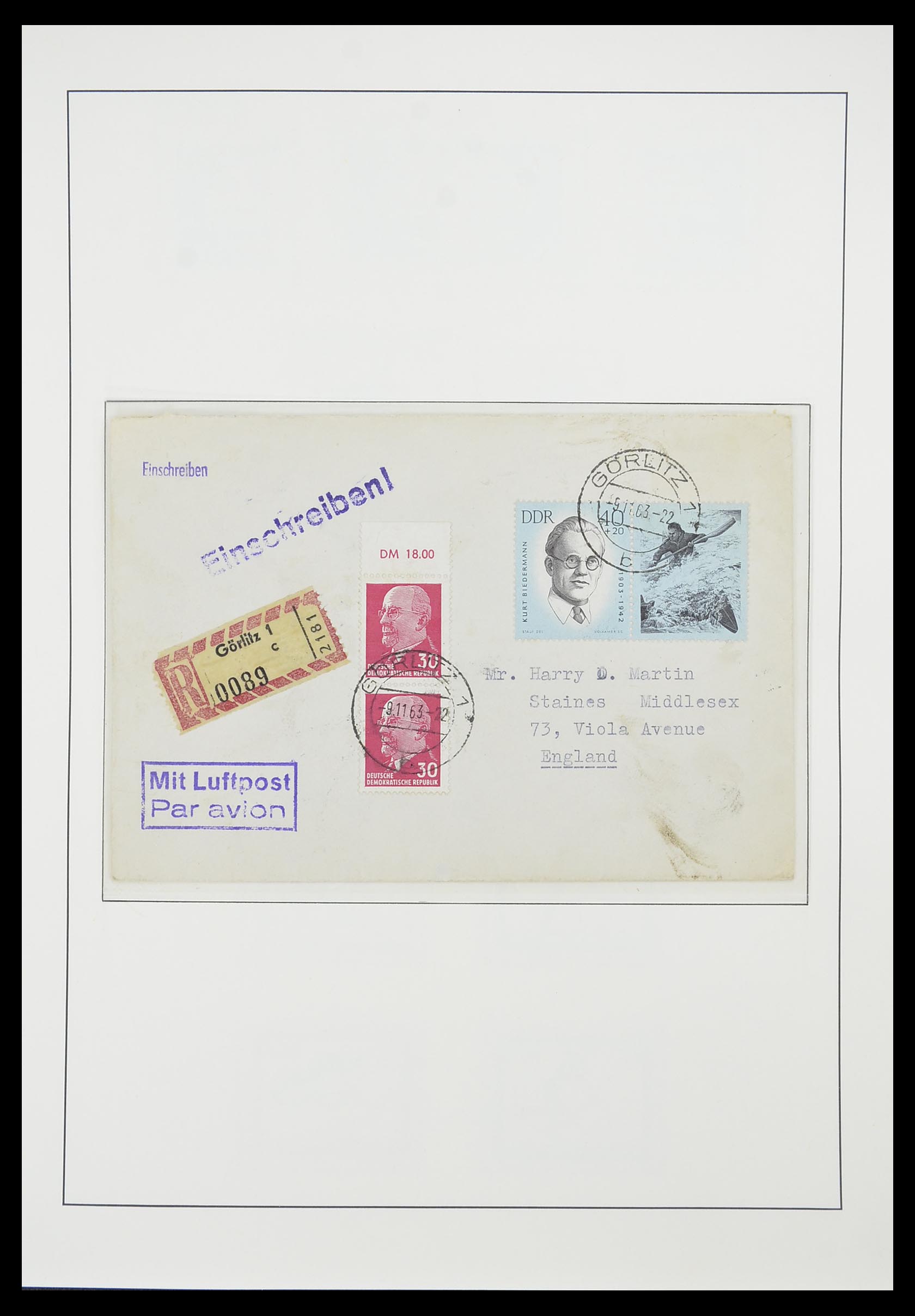 33824 088 - Postzegelverzameling 33824 DDR 1949-1990.