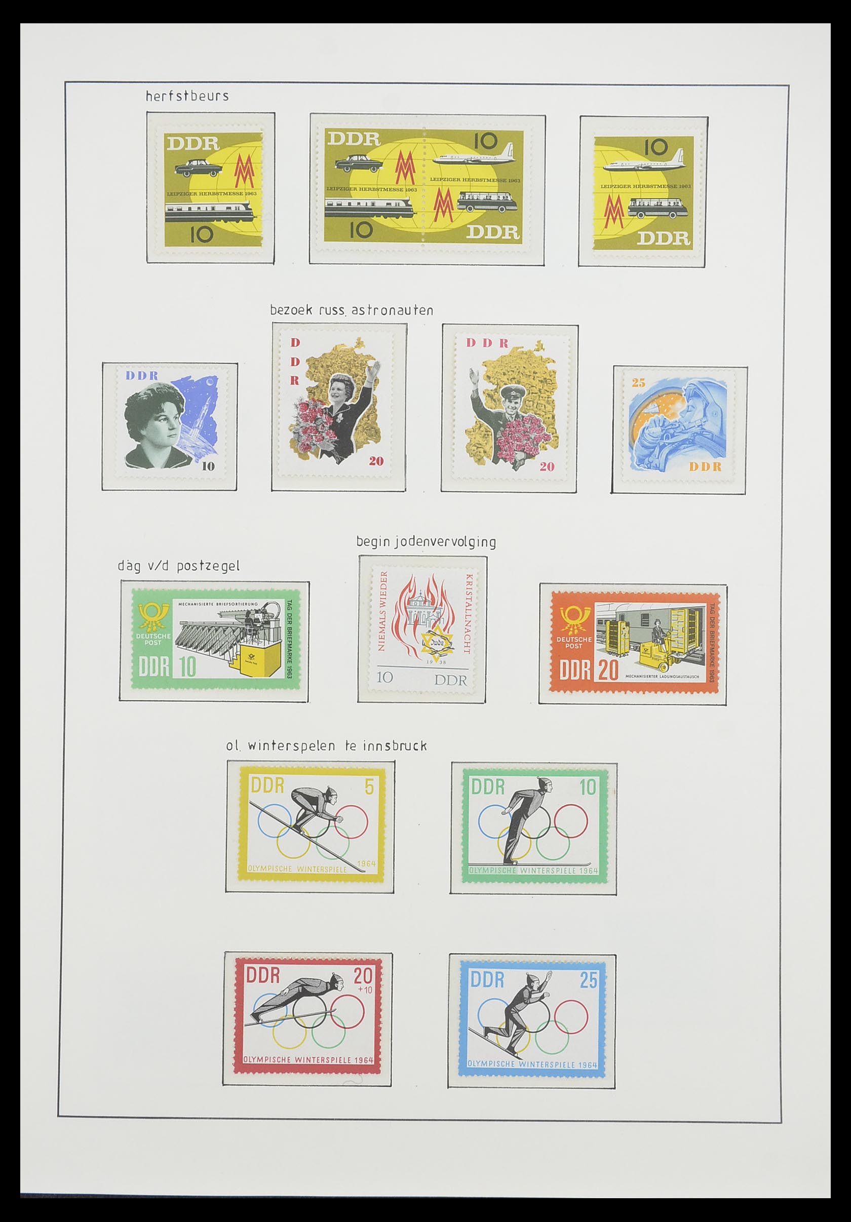 33824 089 - Postzegelverzameling 33824 DDR 1949-1990.