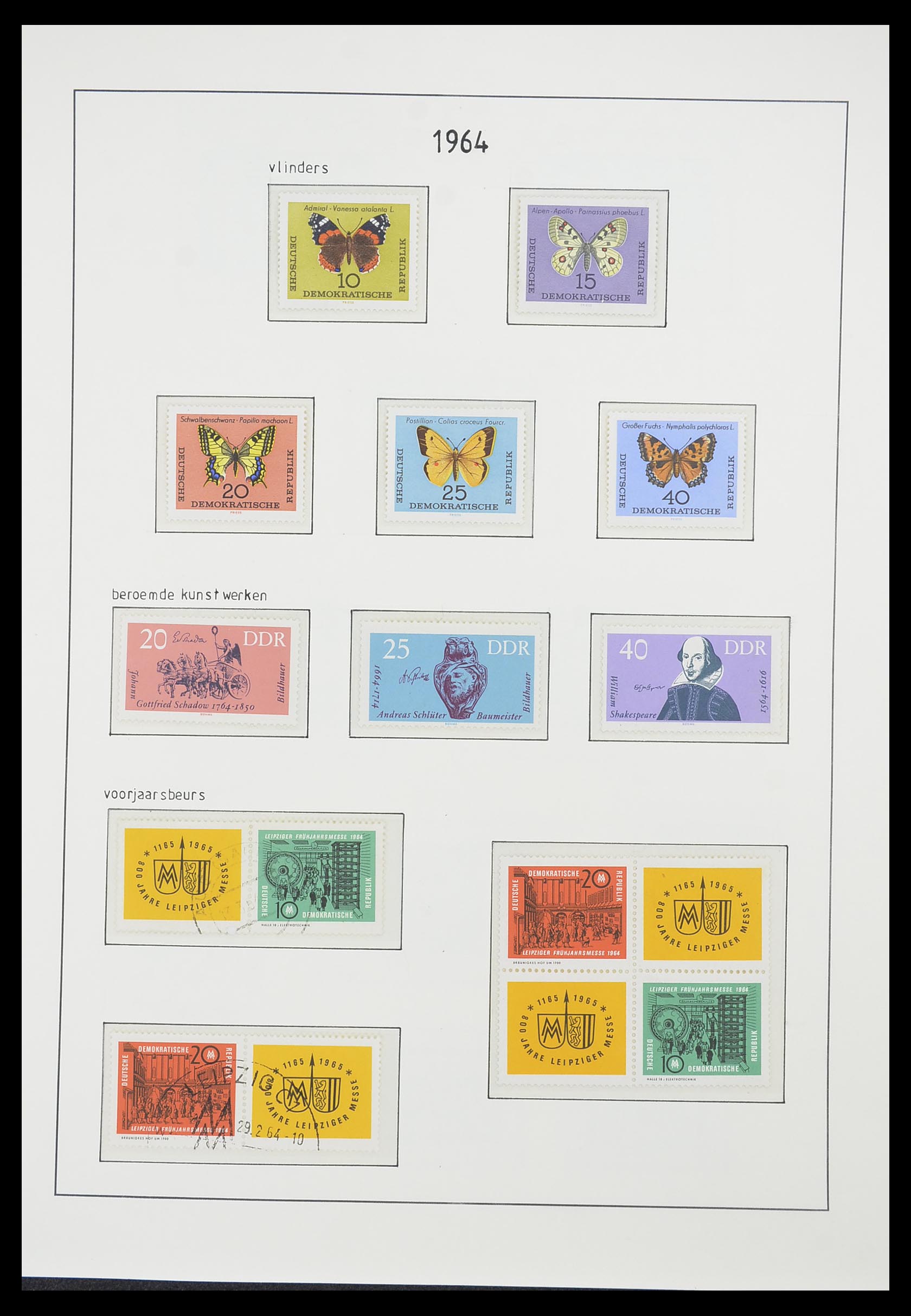 33824 090 - Postzegelverzameling 33824 DDR 1949-1990.