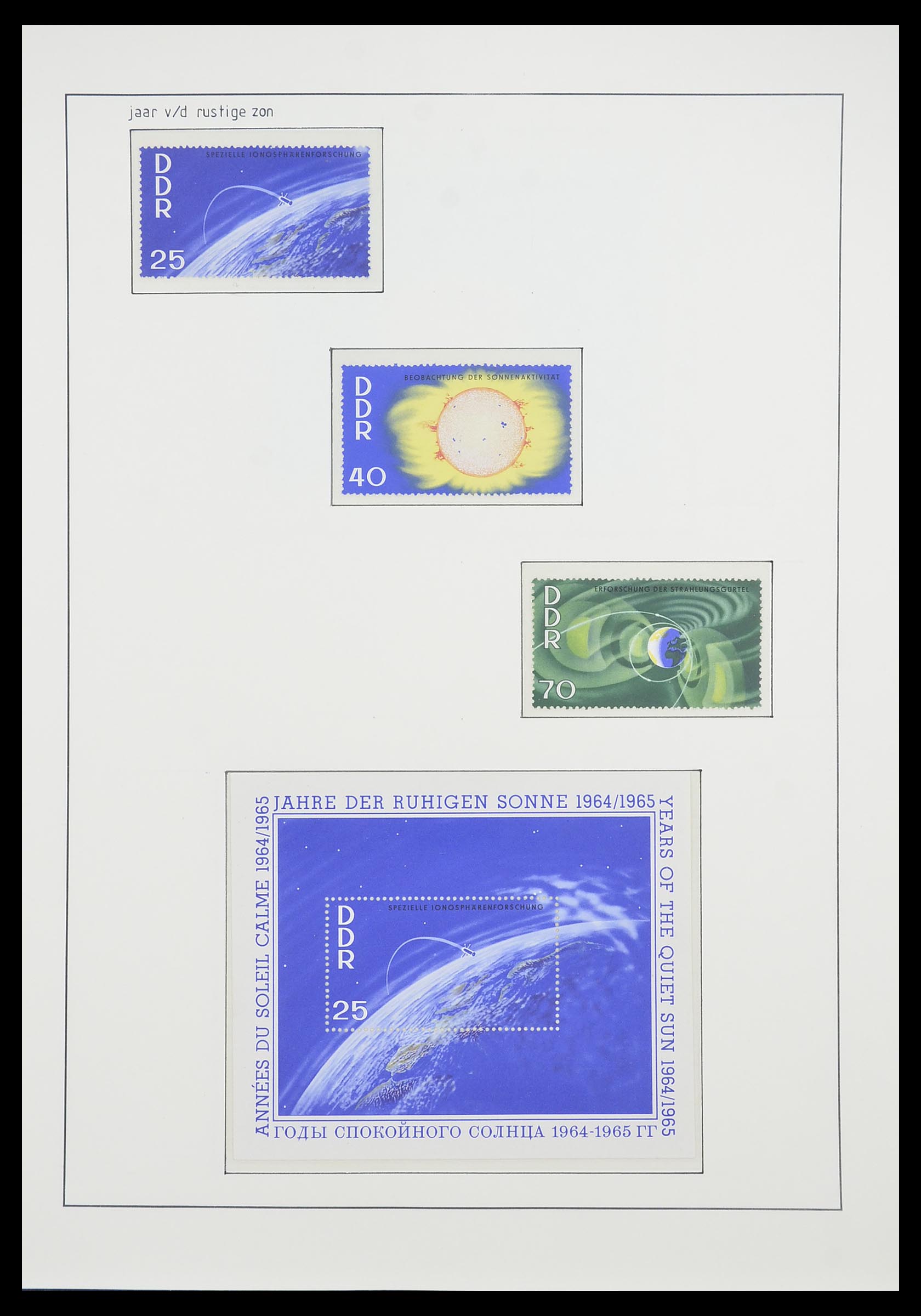 33824 098 - Stamp collection 33824 DDR 1949-1990.