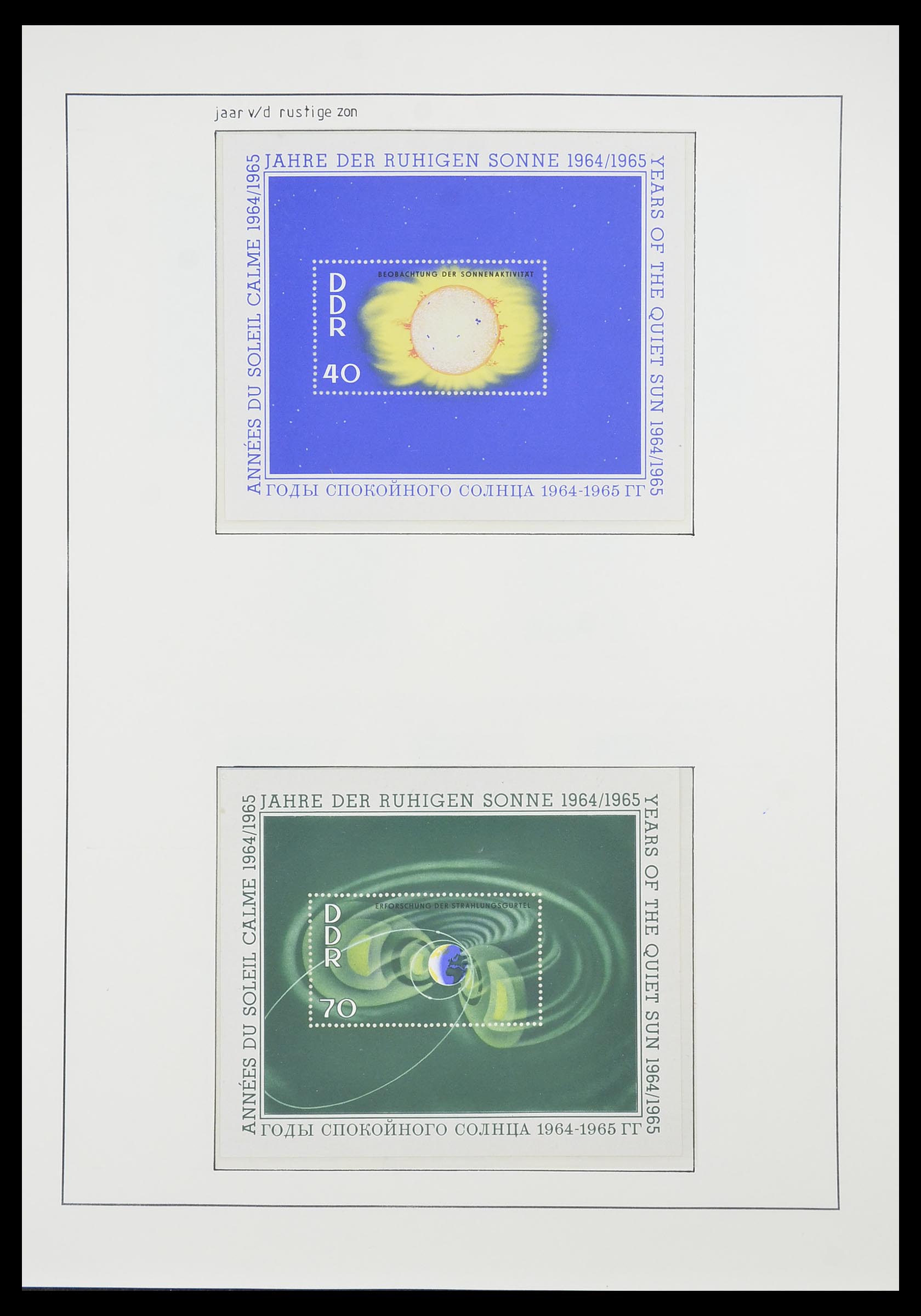 33824 099 - Stamp collection 33824 DDR 1949-1990.