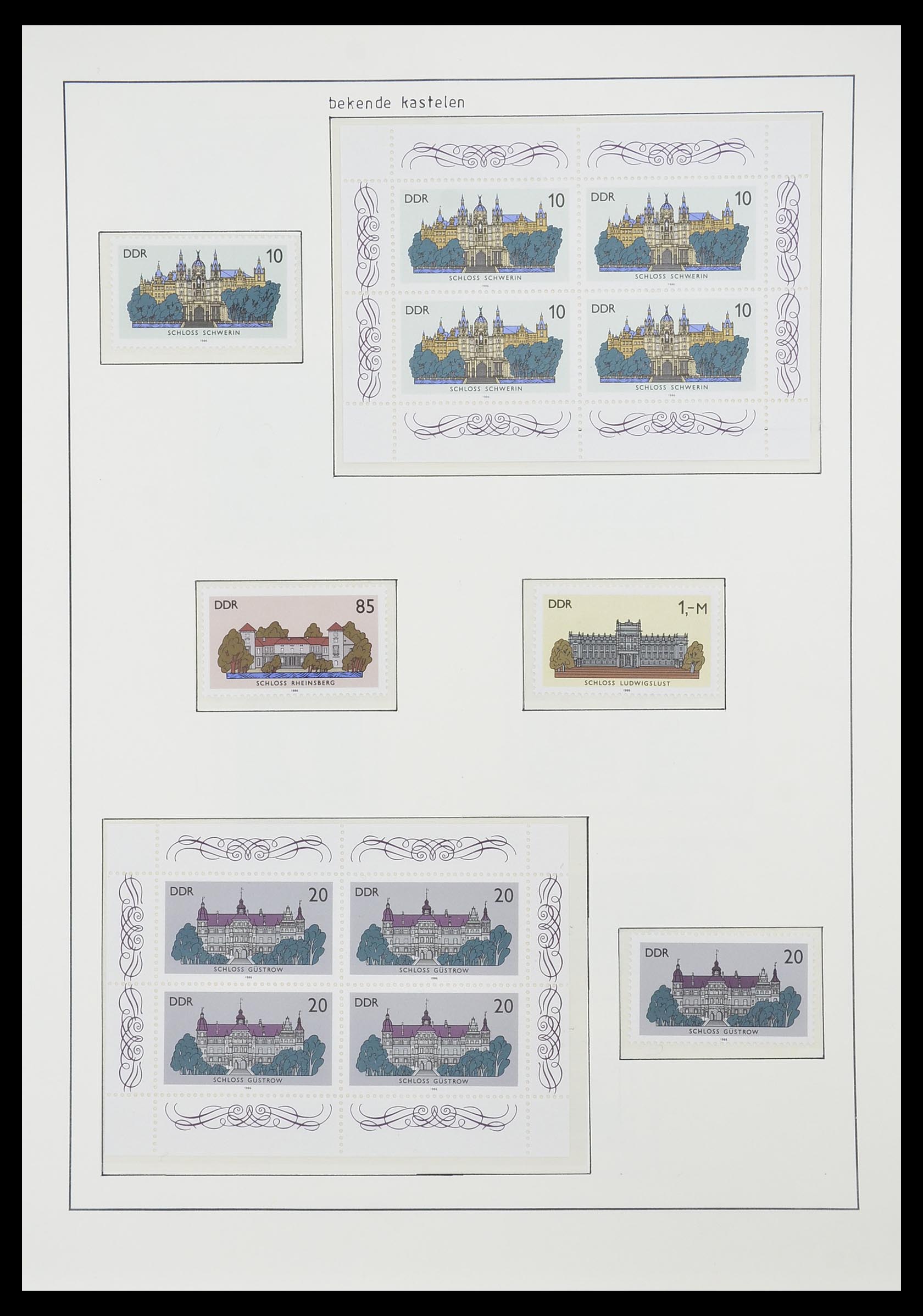 33824 287 - Stamp collection 33824 DDR 1949-1990.