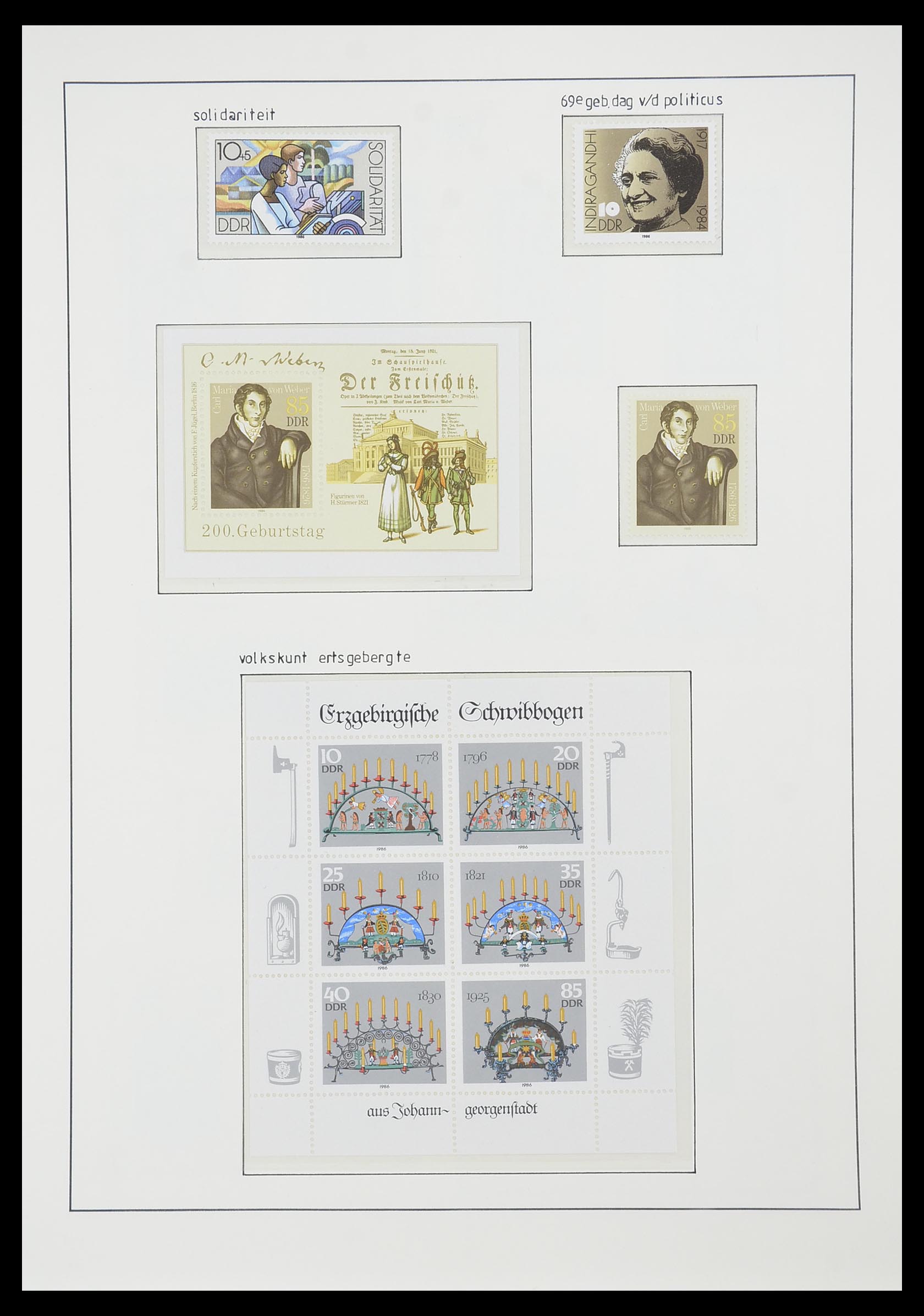 33824 289 - Postzegelverzameling 33824 DDR 1949-1990.
