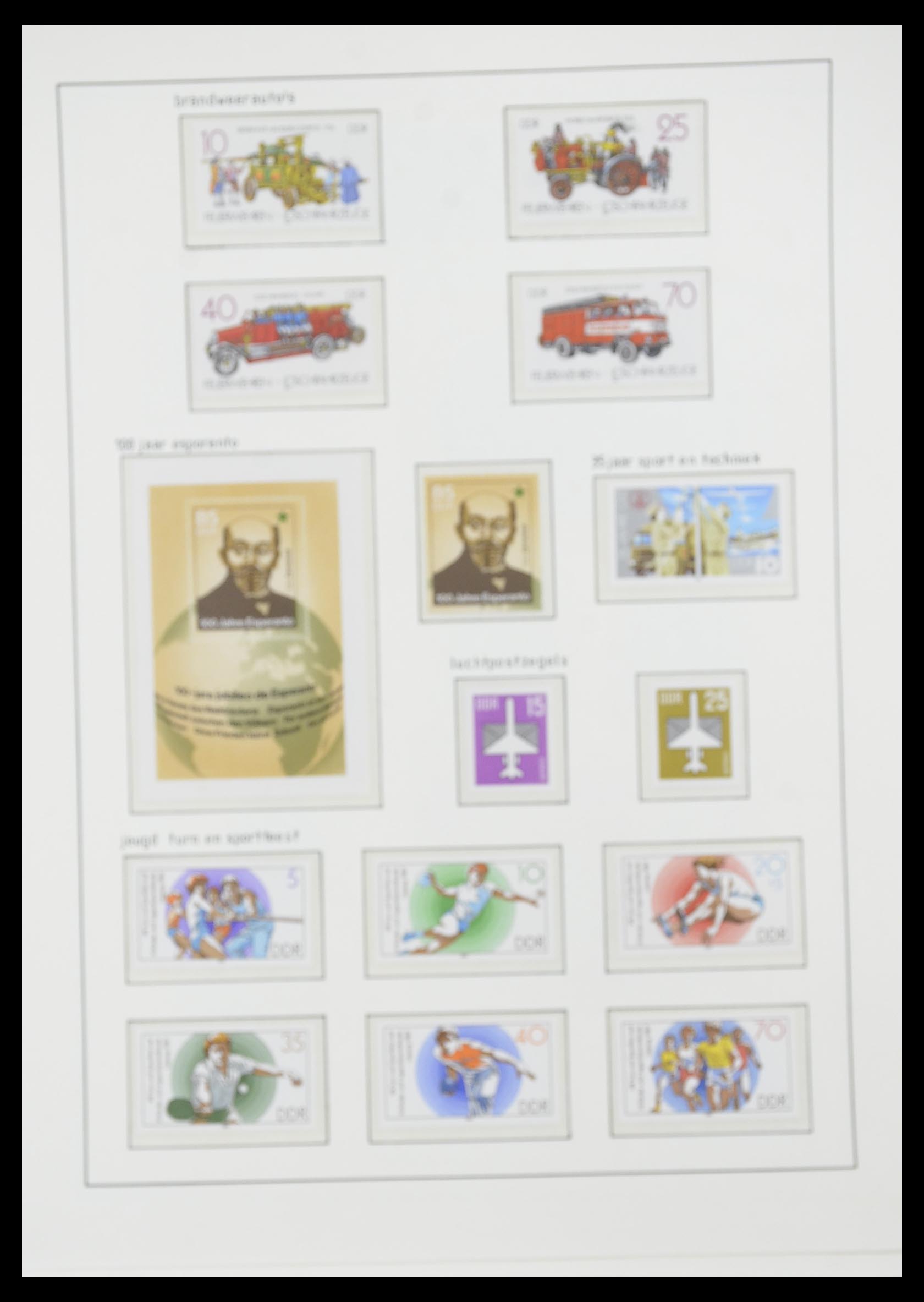 33824 294 - Stamp collection 33824 DDR 1949-1990.