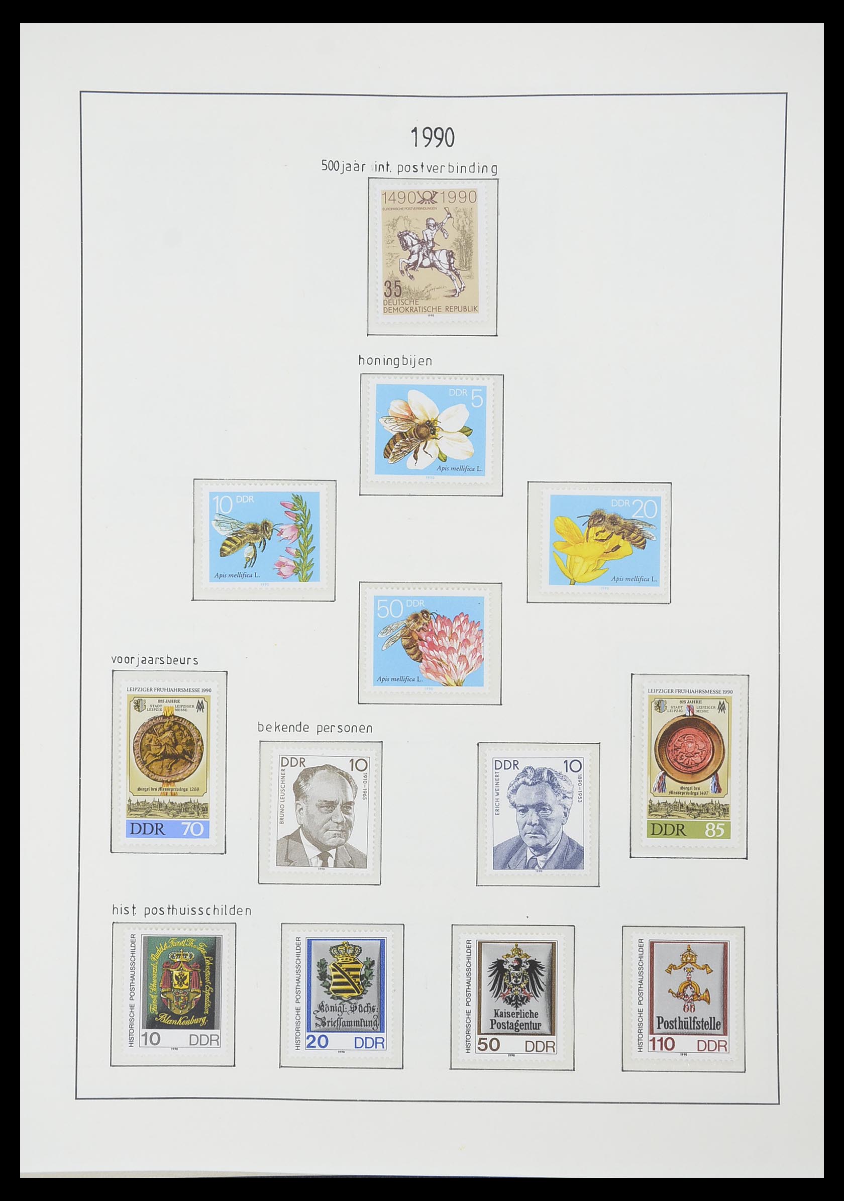 33824 315 - Stamp collection 33824 DDR 1949-1990.