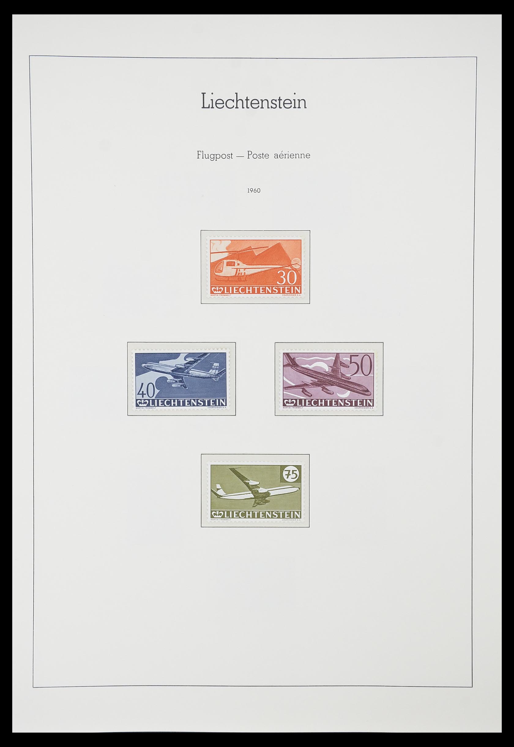 33825 039 - Postzegelverzameling 33825 Liechtenstein 1912-1997.
