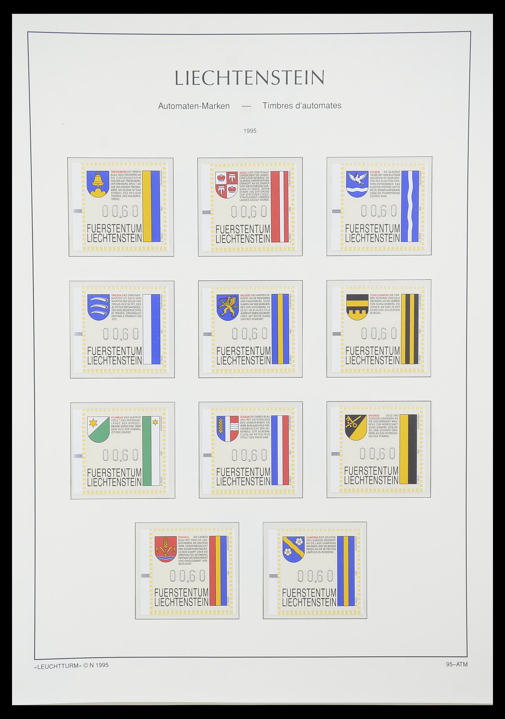 33825 120 - Stamp collection 33825 Liechtenstein 1912-1997.