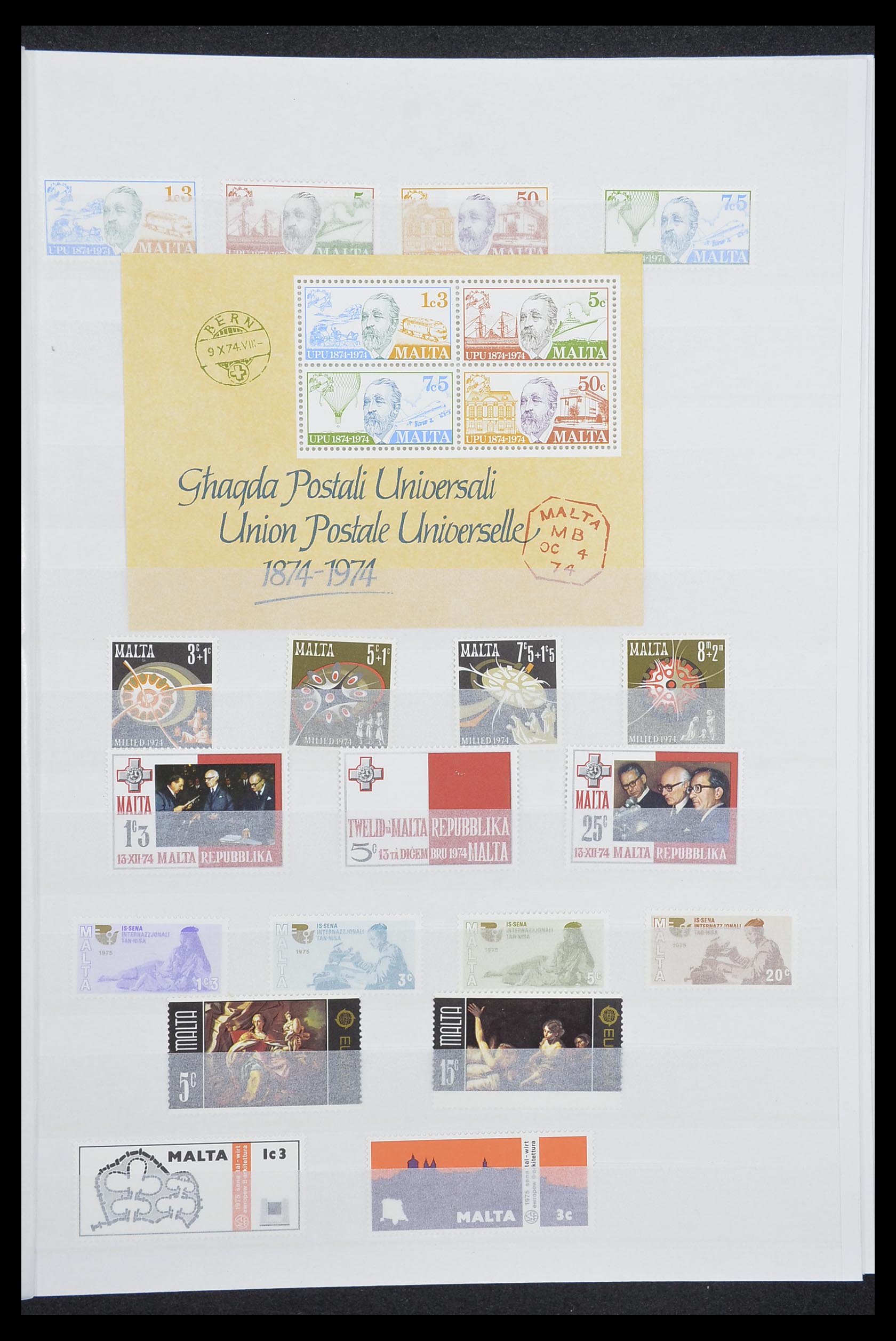 33827 009 - Postzegelverzameling 33827 Malta 1964-2015.