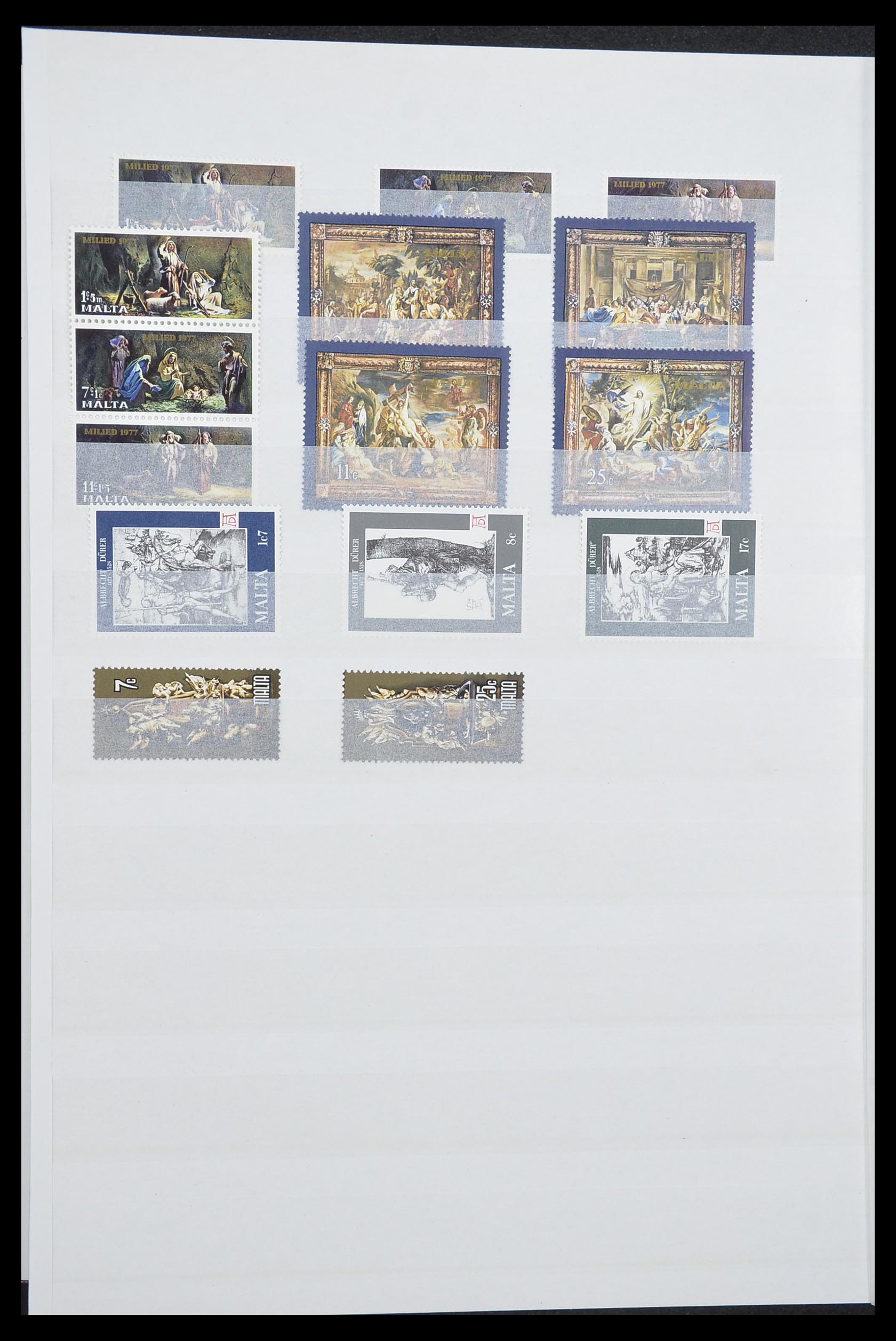 33827 012 - Postzegelverzameling 33827 Malta 1964-2015.