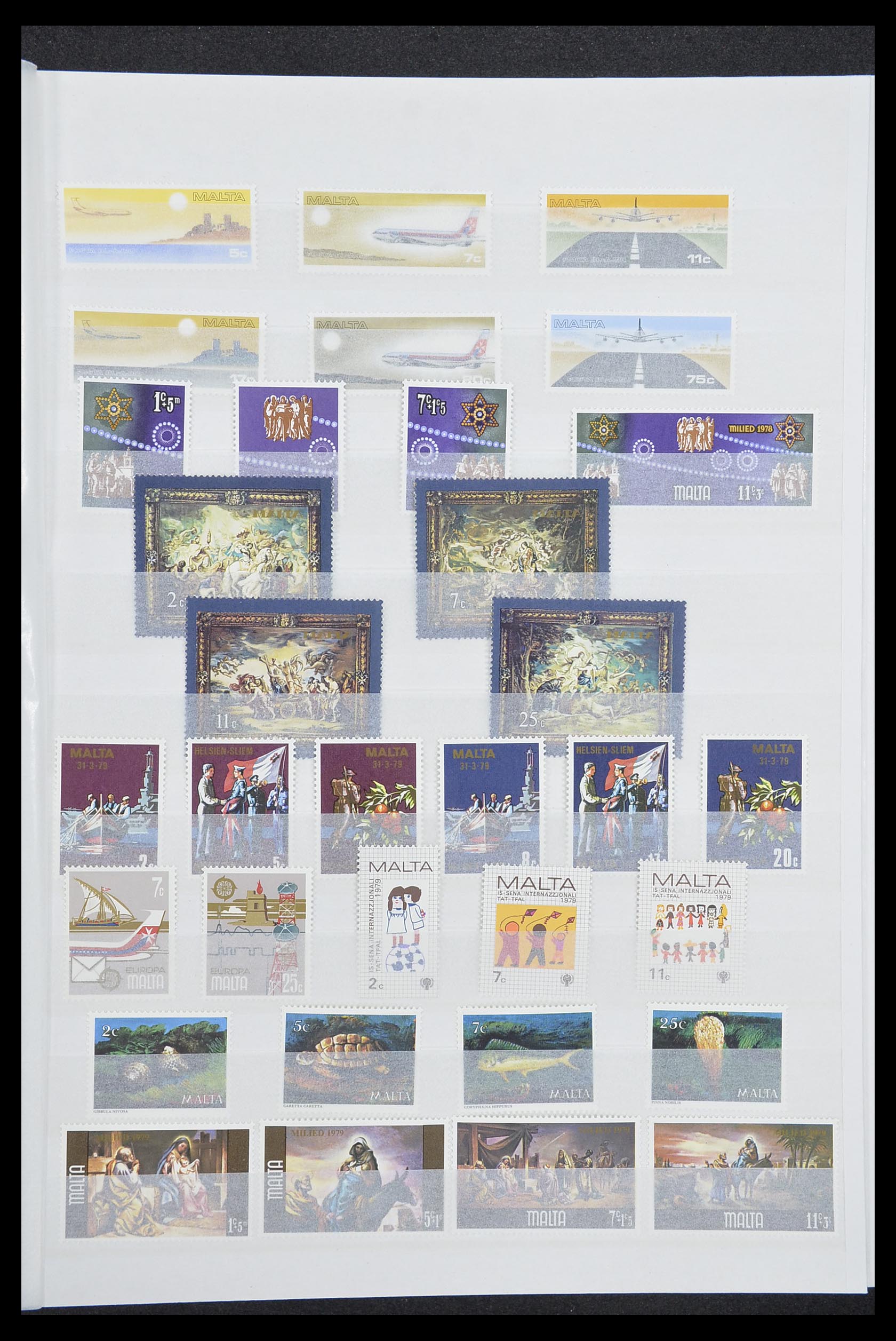 33827 013 - Postzegelverzameling 33827 Malta 1964-2015.