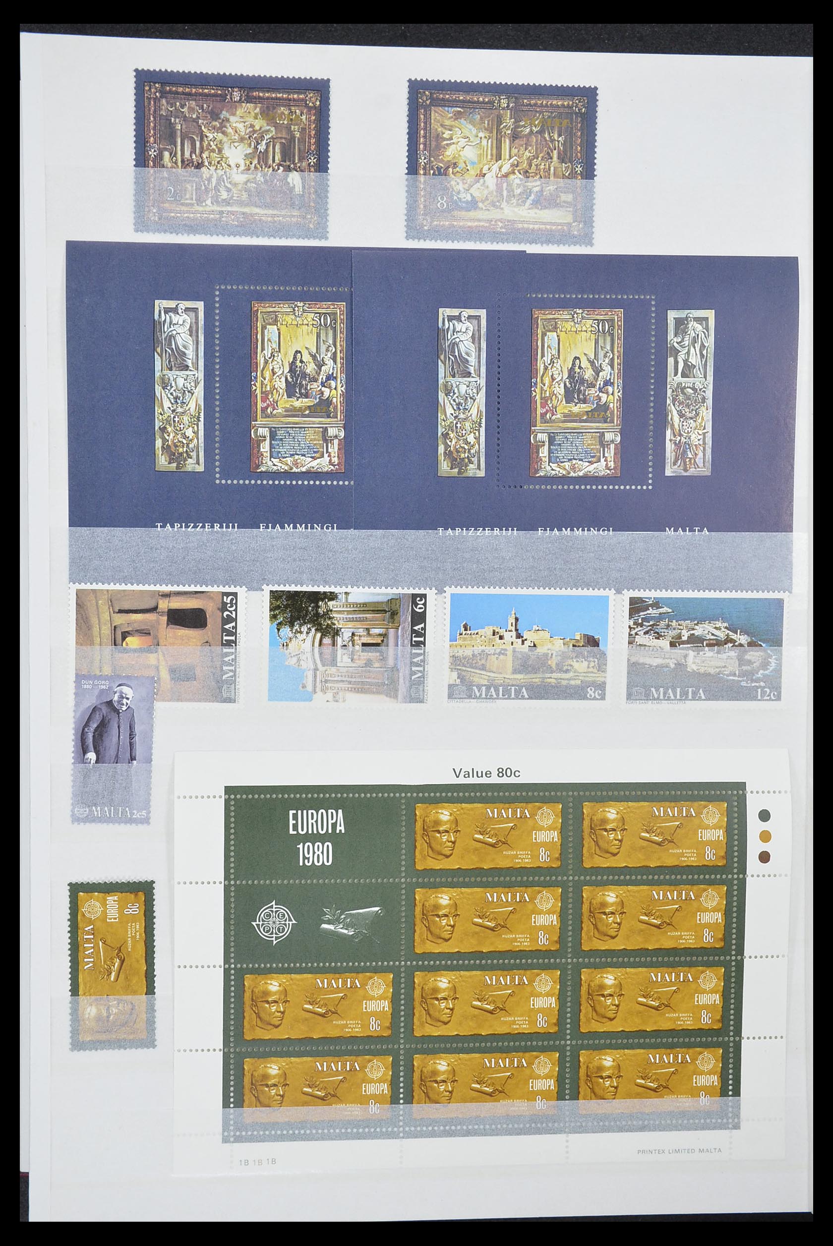 33827 014 - Postzegelverzameling 33827 Malta 1964-2015.