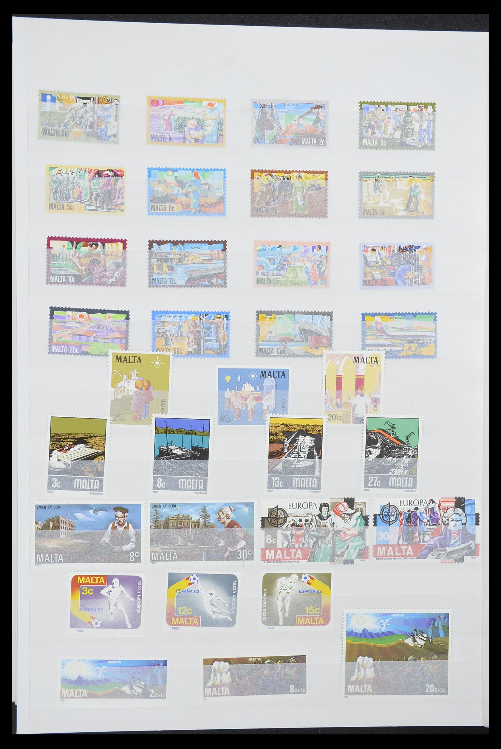 33827 016 - Postzegelverzameling 33827 Malta 1964-2015.