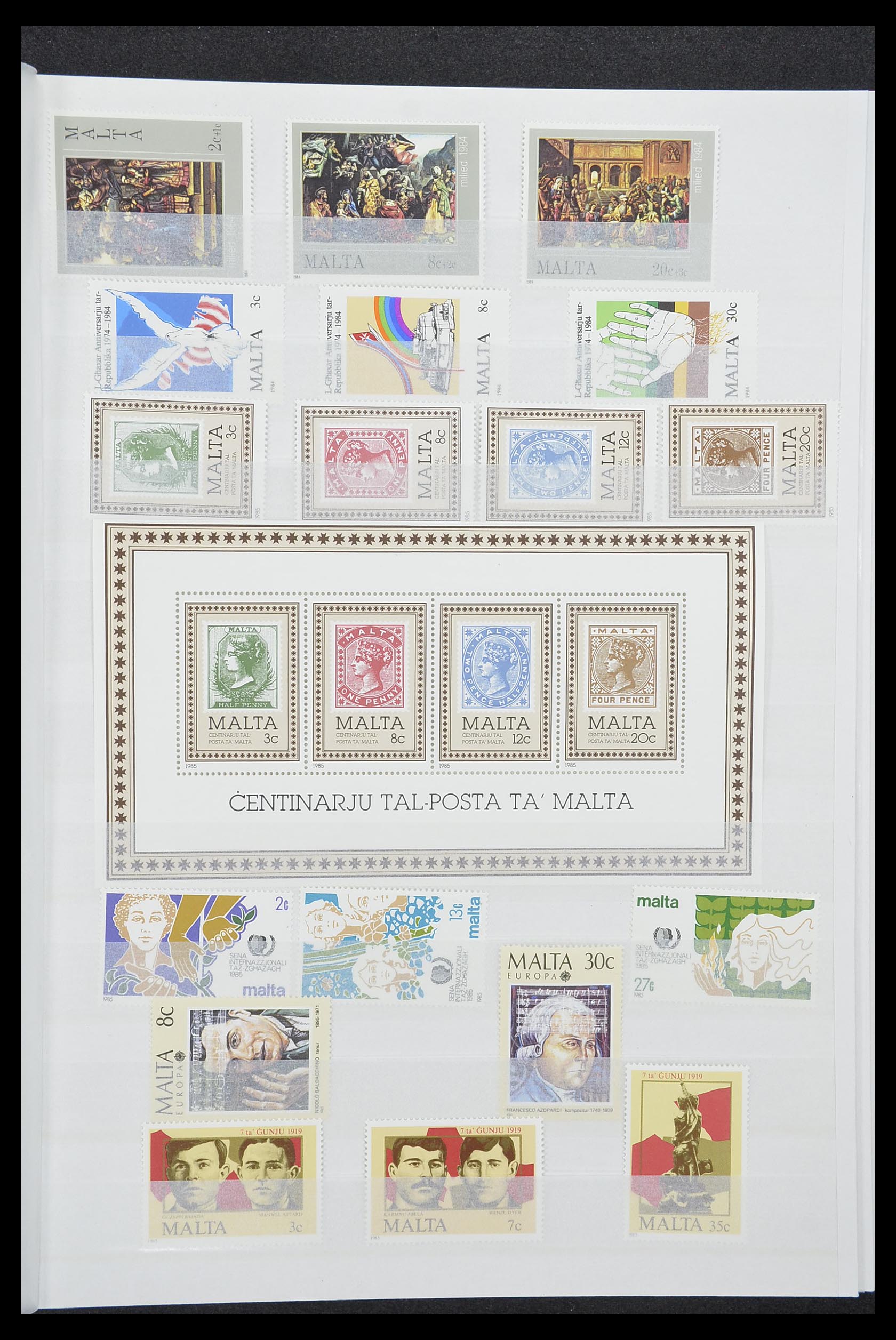 33827 019 - Postzegelverzameling 33827 Malta 1964-2015.