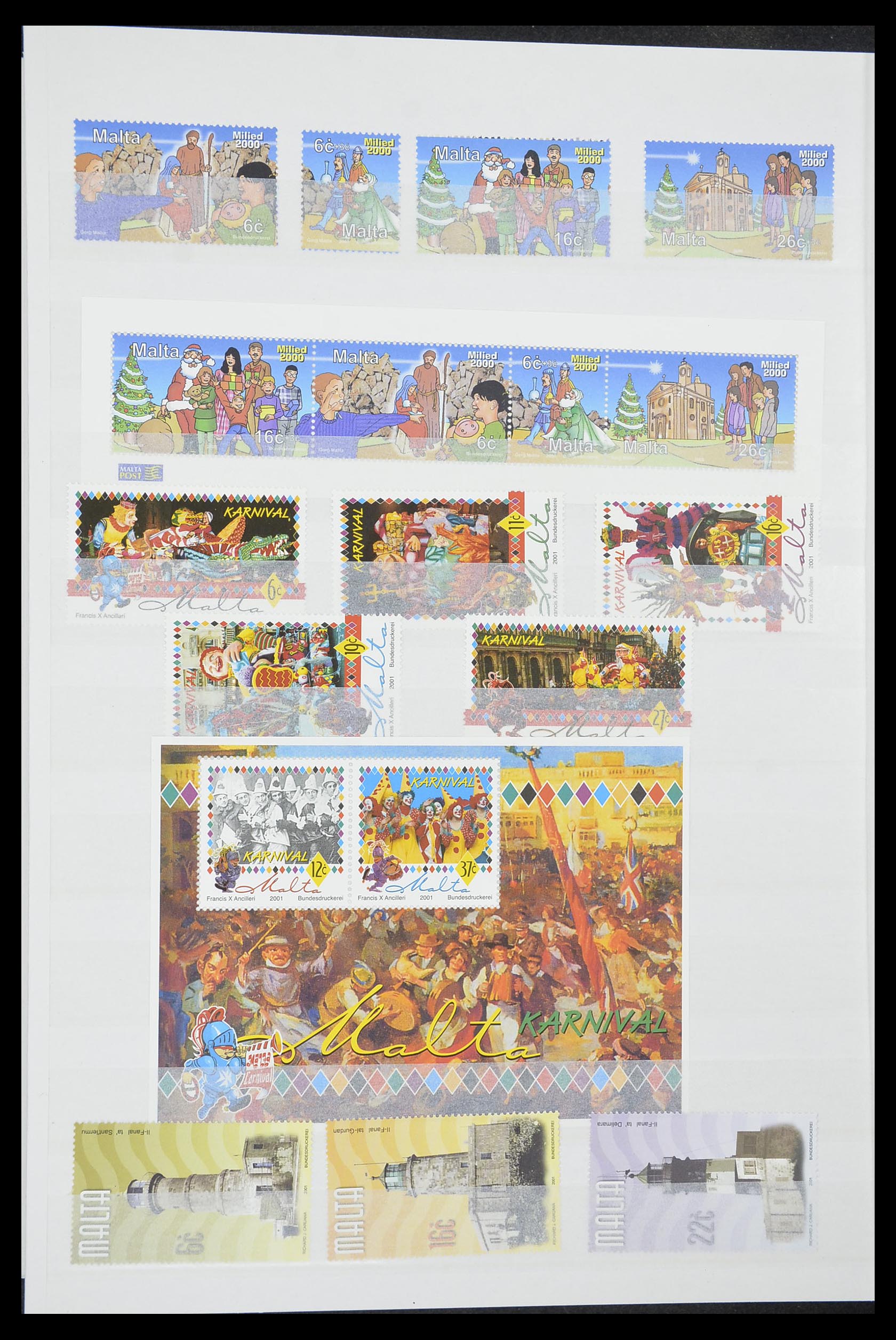 33827 038 - Postzegelverzameling 33827 Malta 1964-2015.