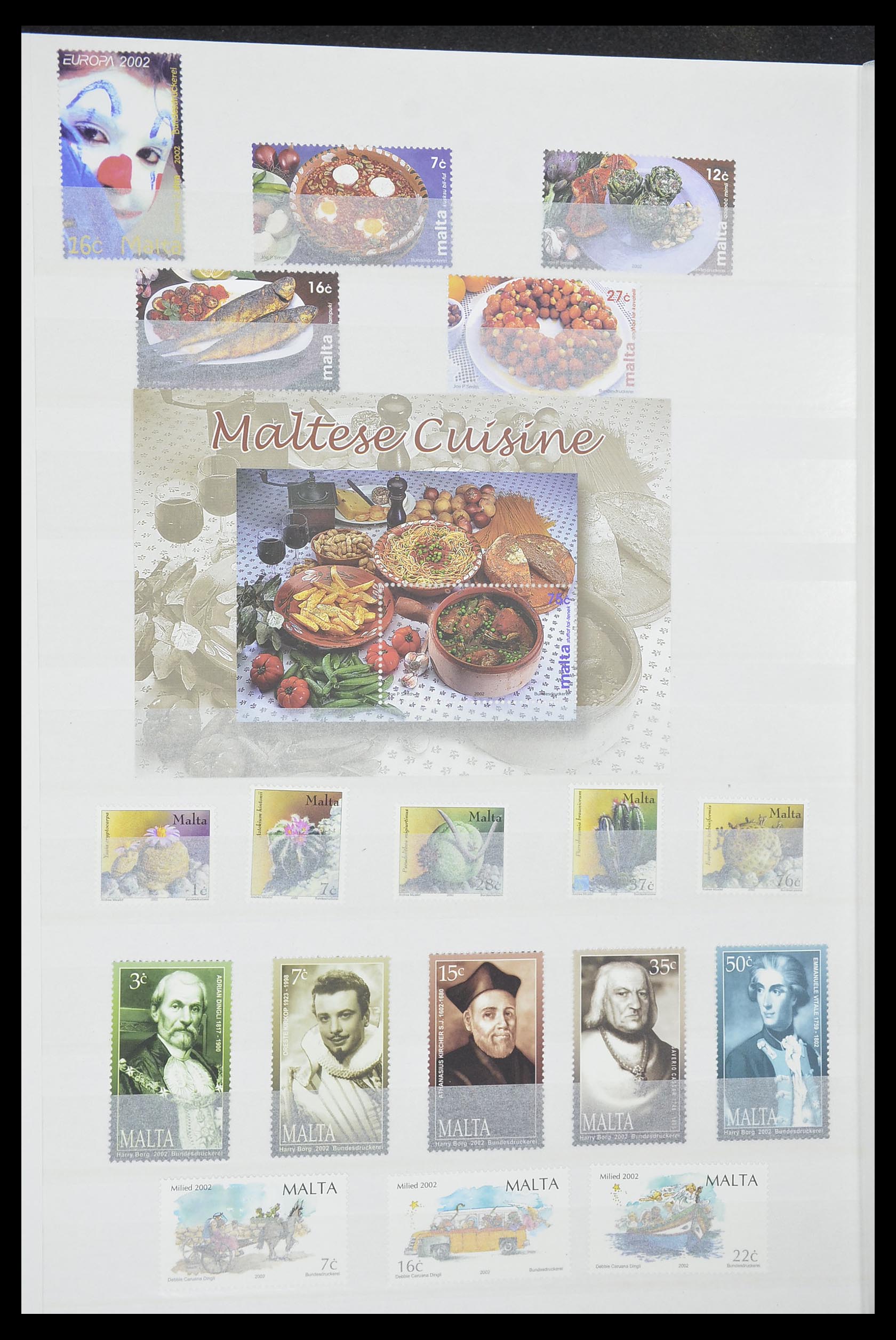 33827 042 - Postzegelverzameling 33827 Malta 1964-2015.