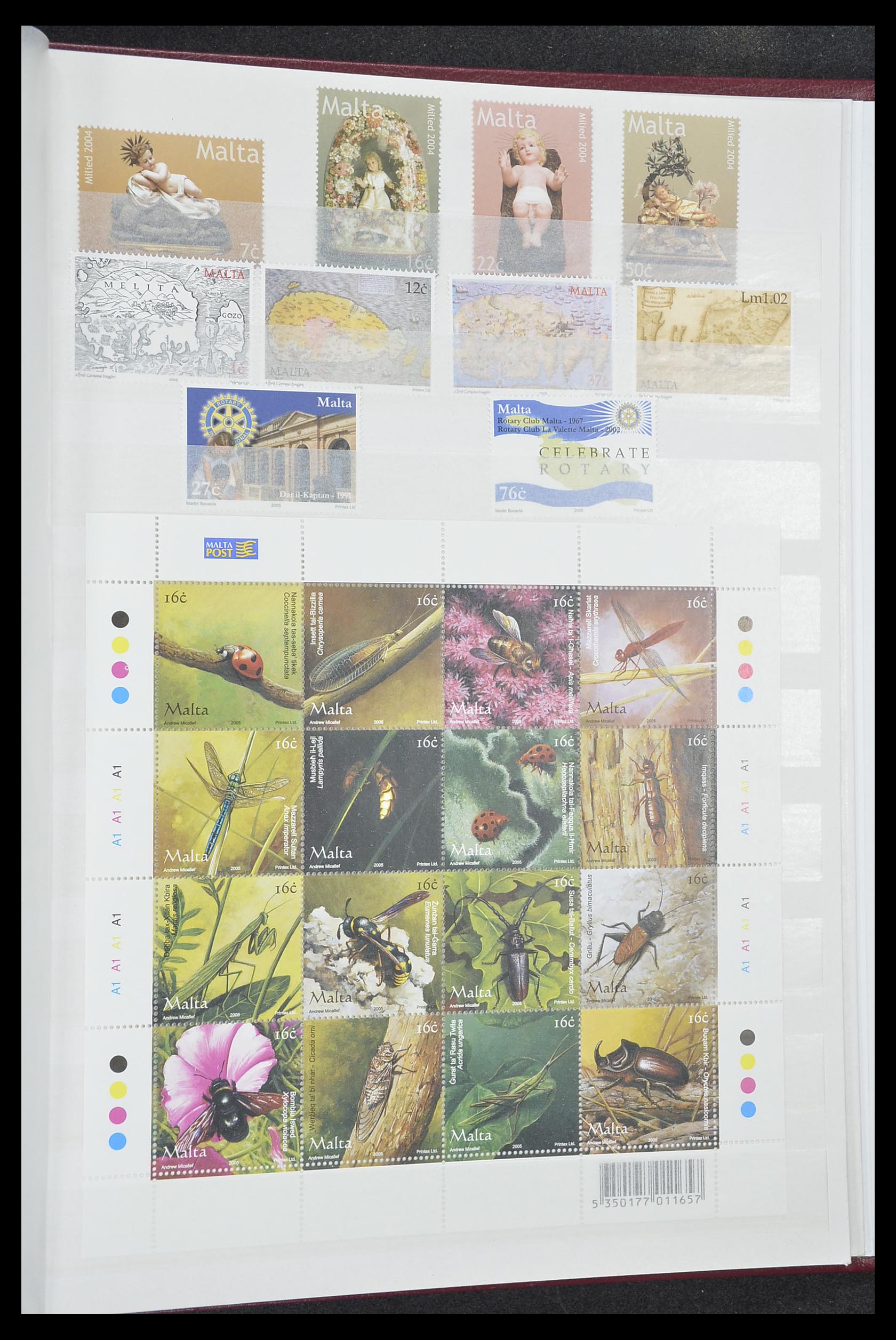 33827 049 - Postzegelverzameling 33827 Malta 1964-2015.