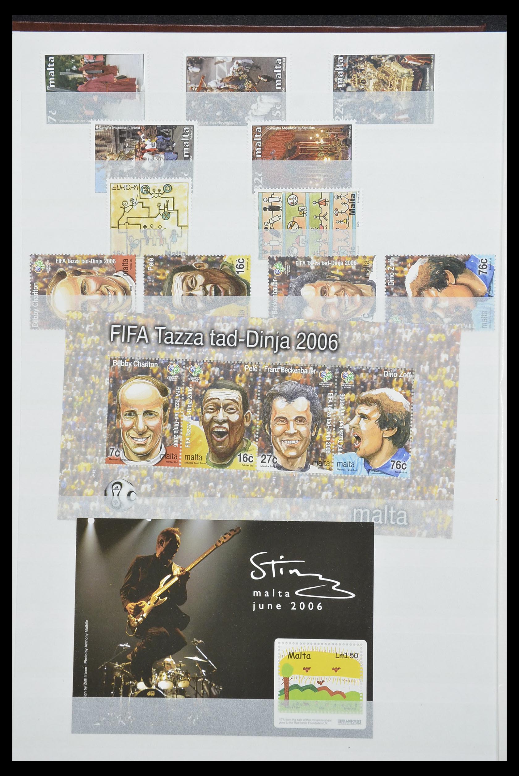 33827 054 - Postzegelverzameling 33827 Malta 1964-2015.