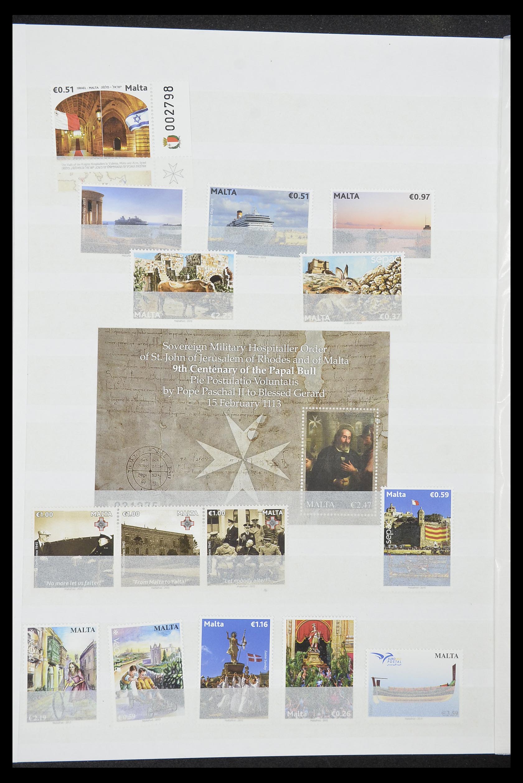 33827 080 - Stamp collection 33827 Malta 1964-2015.